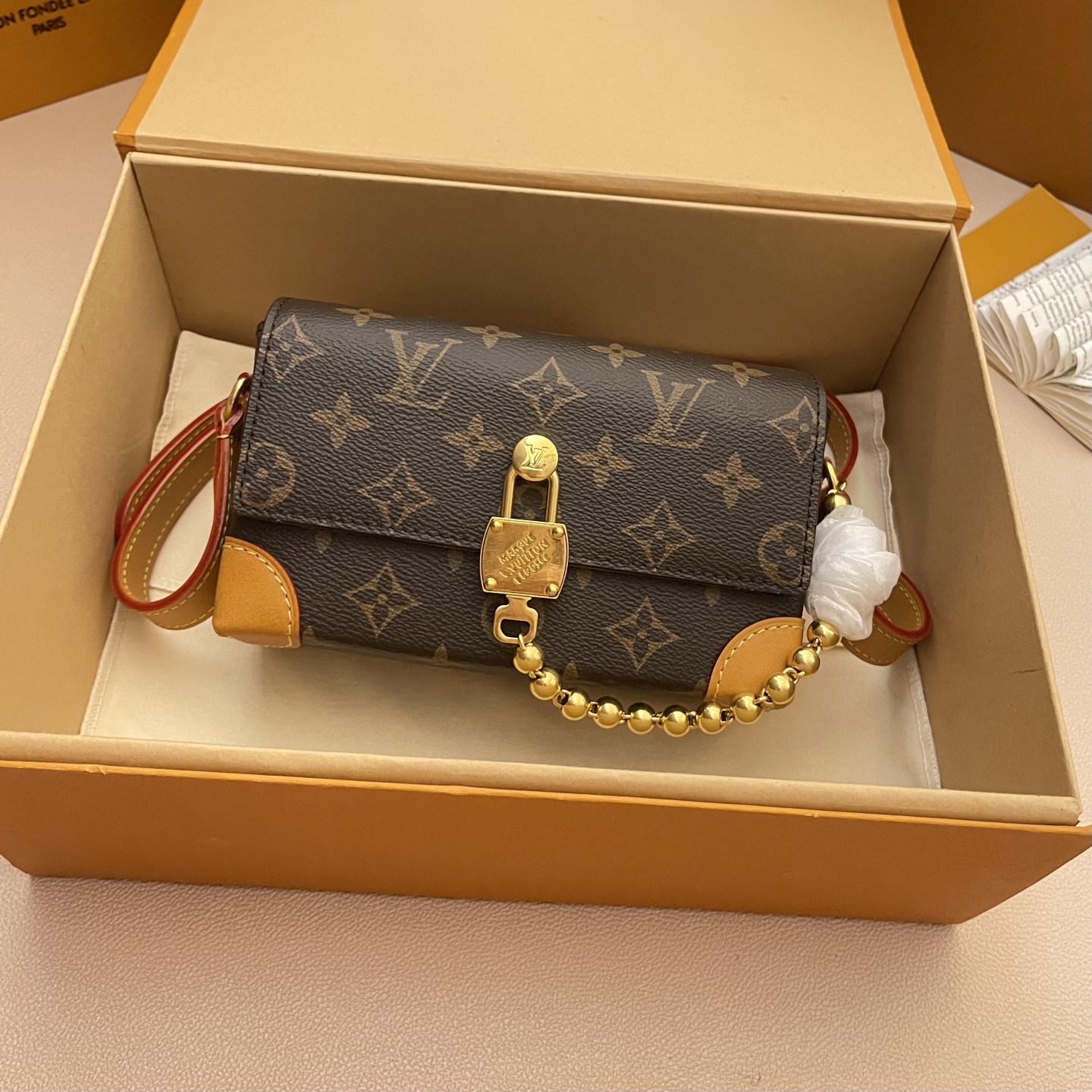 Louis Vuitton Steamer Mini Handbag Monogram Canvas with Gold-Tone Hardware 1 i1748442823722 5607 0 0