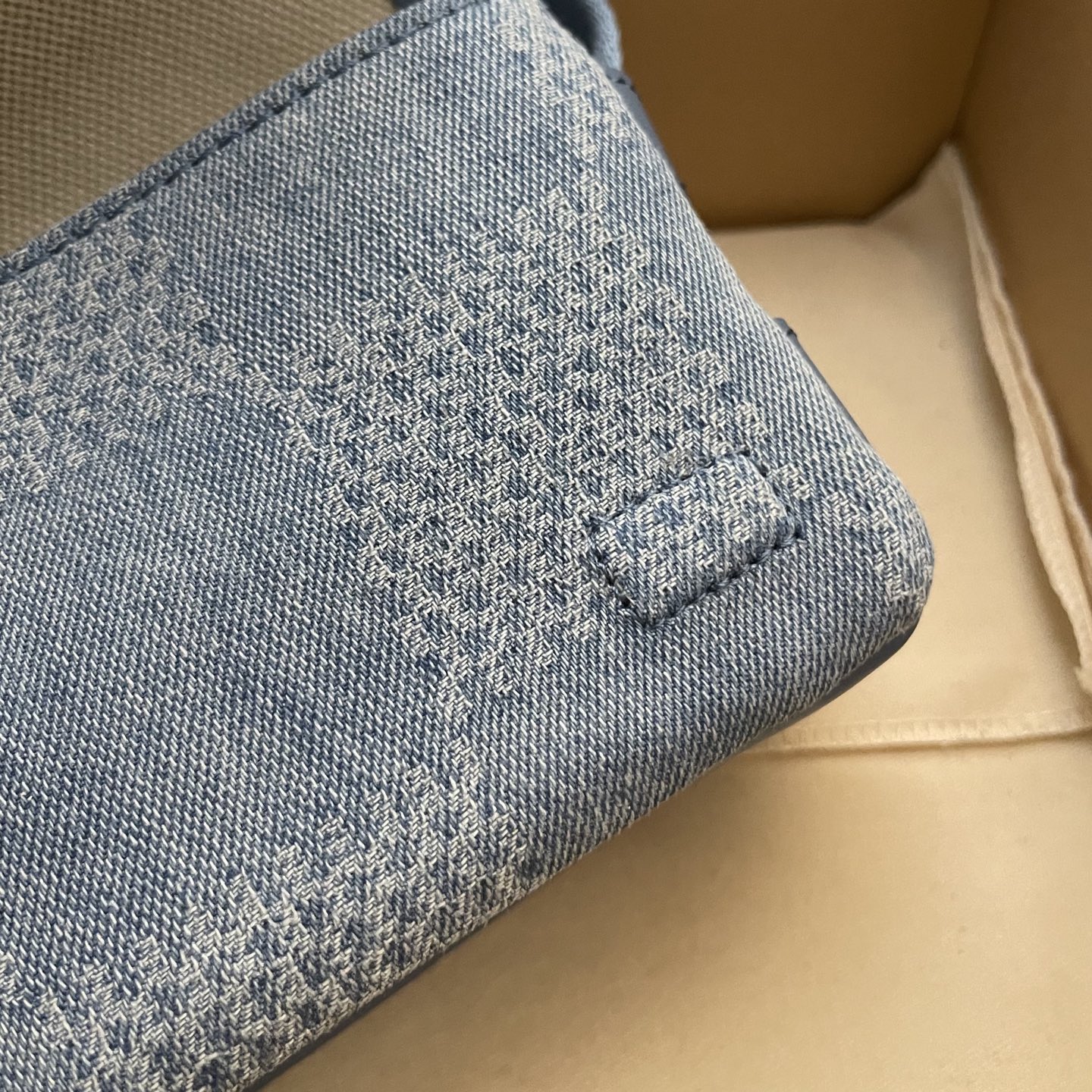 Louis Vuitton Bosphore Mini Camera Bag Damier Denim 3D Cotton Canvas Blue 7 i1752330755237 462 0 6