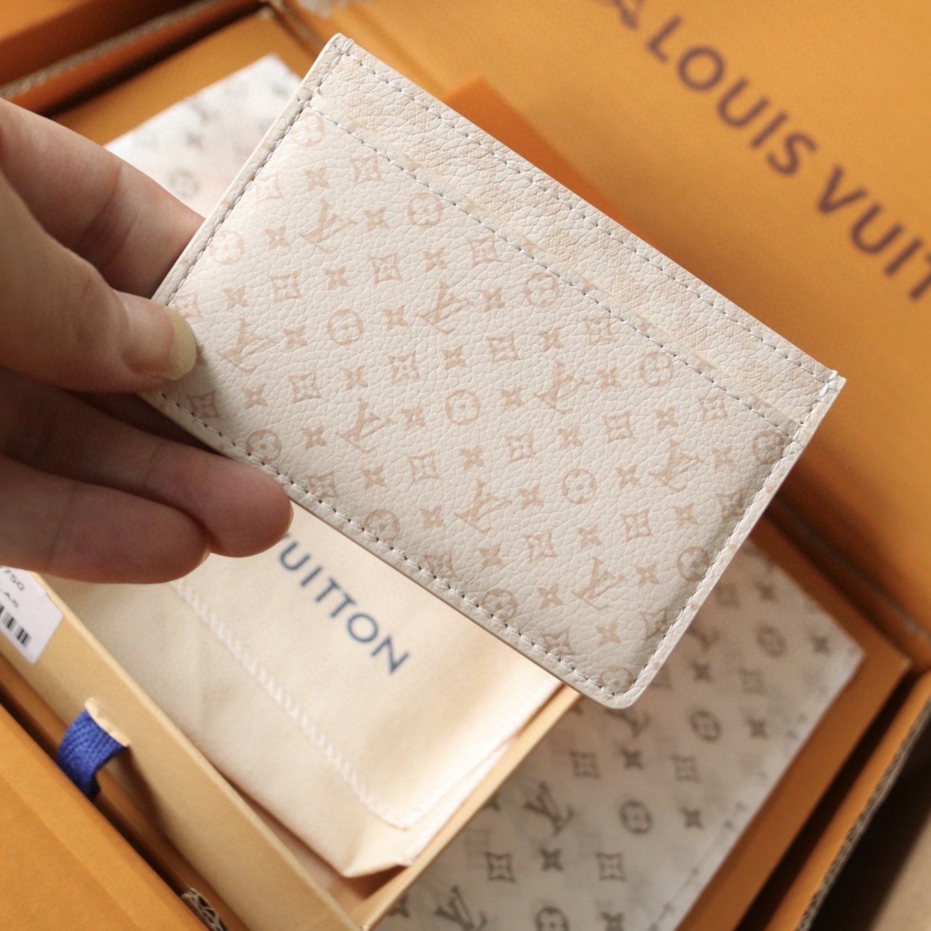 Louis Vuitton Romance Card Holder - Monogram Dune Leather Card Case 1 i1752331344819 8038 0 2