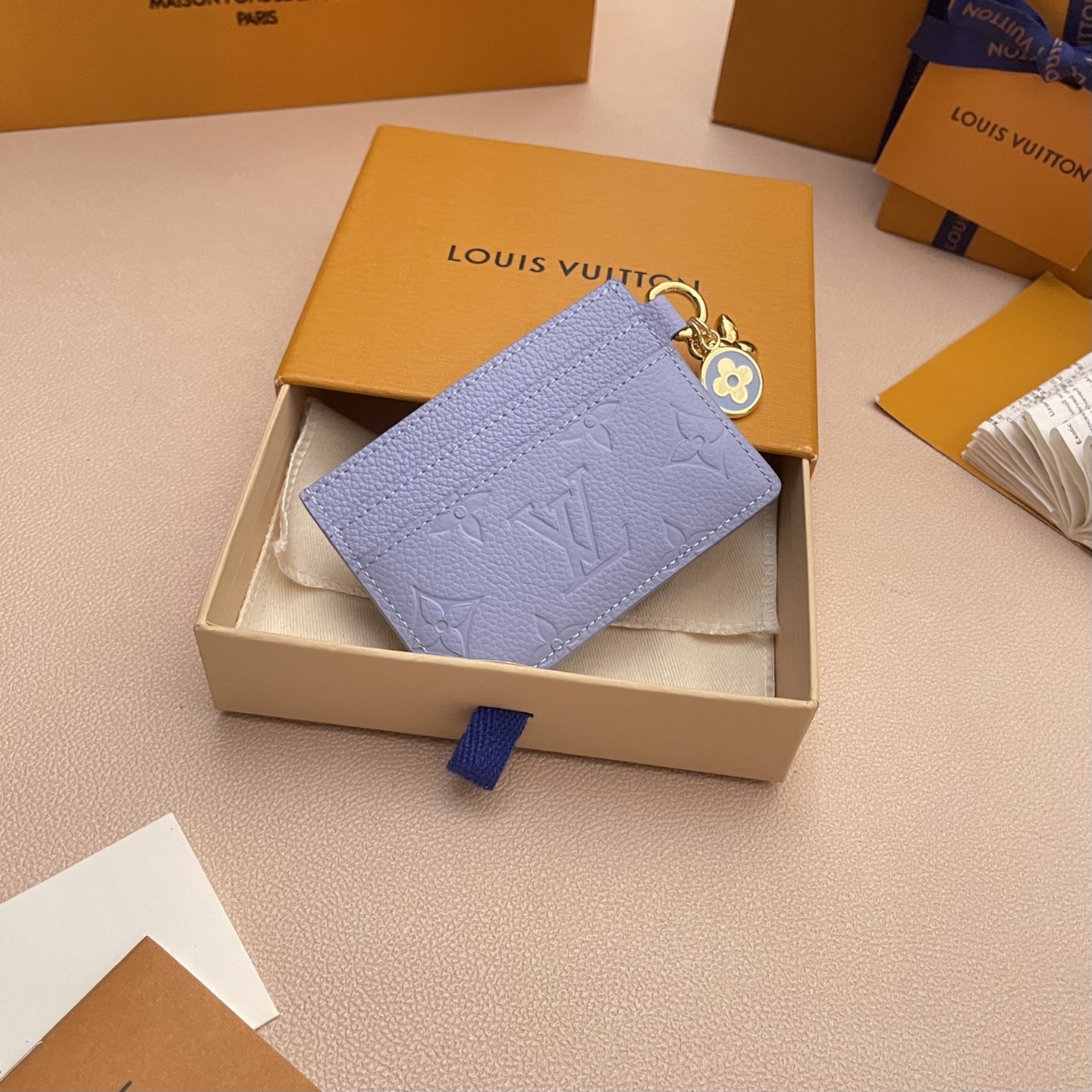 Louis Vuitton Charms Card Holder Ski Collection Monogram Empreinte Leather 3 i1752331812052 119 0 1