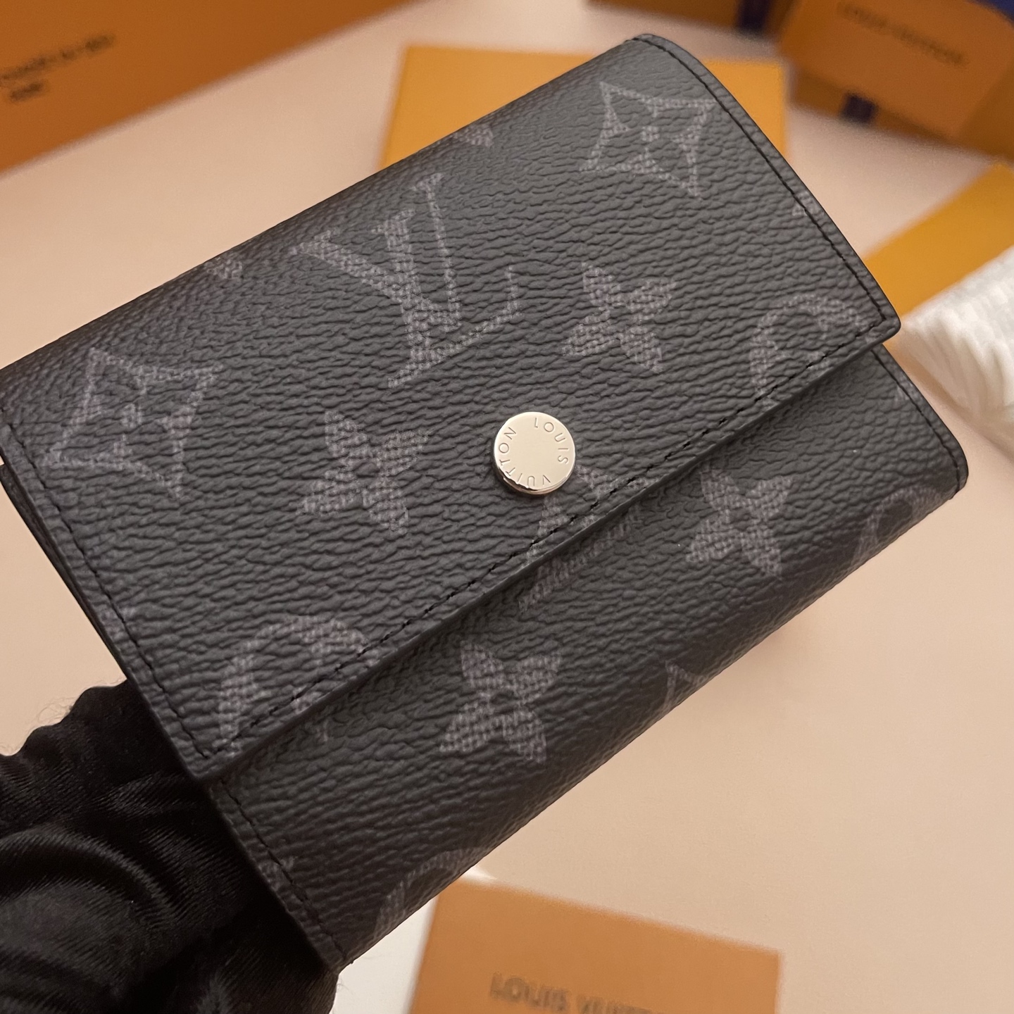 Louis Vuitton Victor Wallet Monogram Canvas Compact Card Holder 5 i1752415259280 6933 0 3