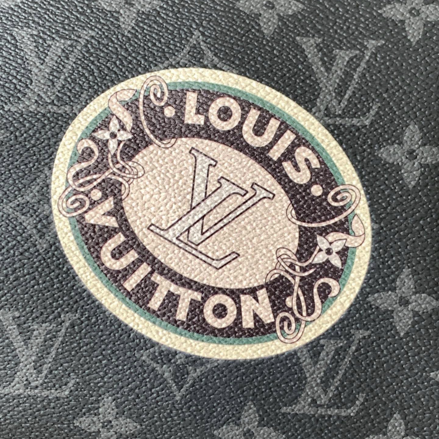 Louis Vuitton Keepall 50 Monogram Eclipse Leather Travel Bag 4 i1752500820983 4890 0 3