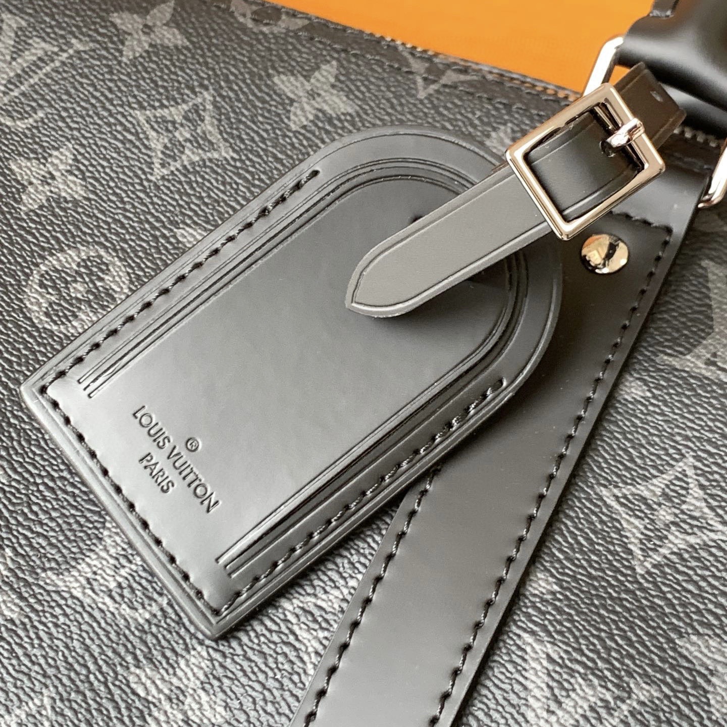 Louis Vuitton Keepall 50 Monogram Eclipse Leather Travel Bag 6 i1752500821907 4717 0 5