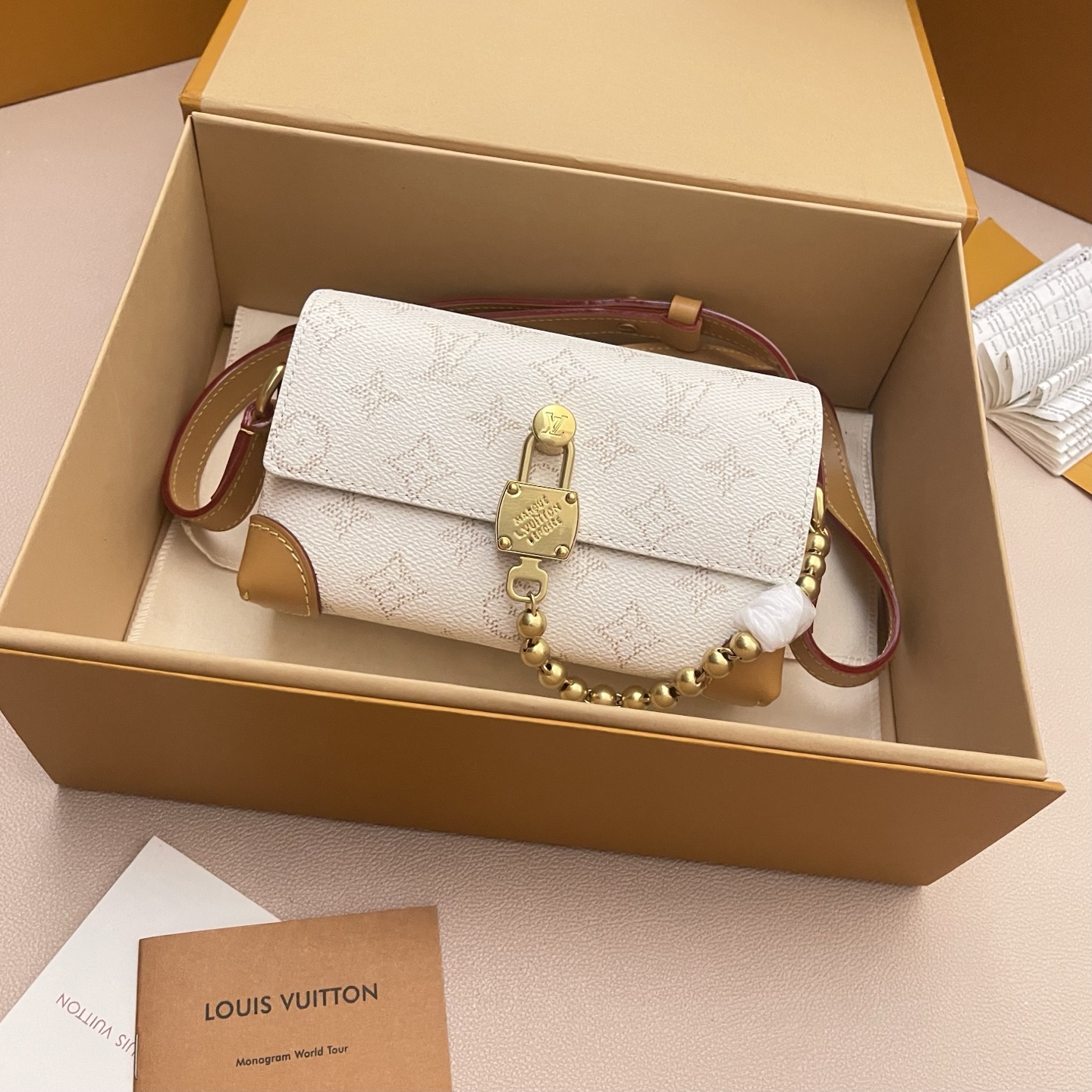 Louis Vuitton Steamer Mini Handbag Monogram Heritage Canvas M14686 1 i1752588913992 2089 0 0