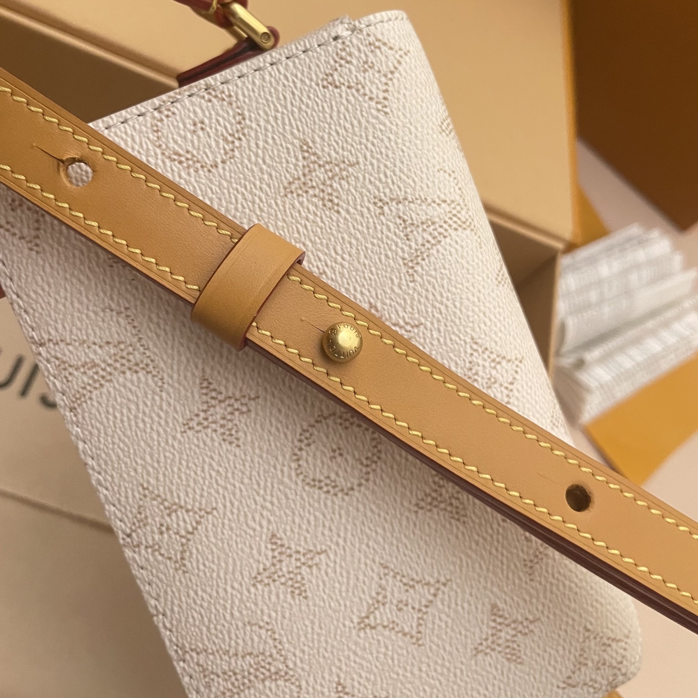 Louis Vuitton Steamer Mini Handbag Monogram Heritage Canvas M14686 6 i1752588914216 3471 0 5