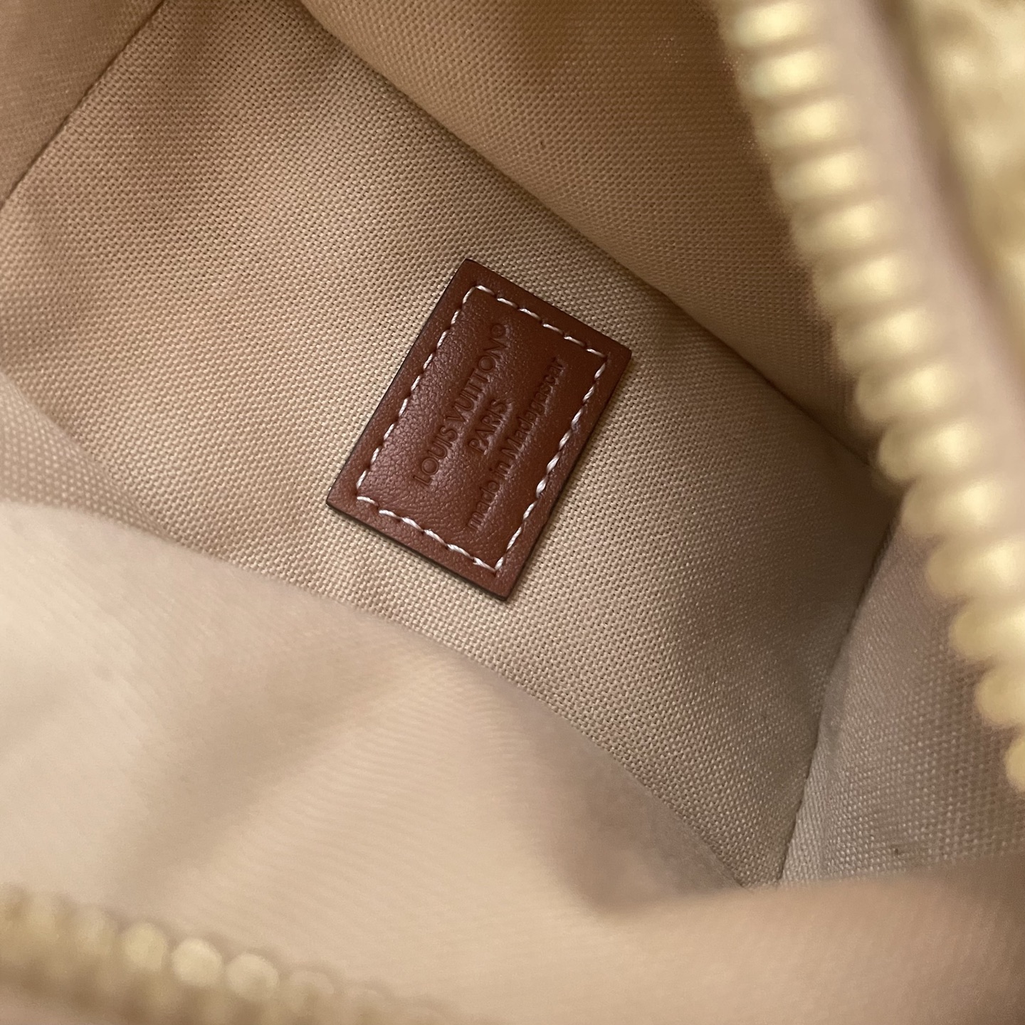 Louis Vuitton Side Trunk Medium Raffia Bag with Leather Trim 9 i1752589382856 7590 0 8