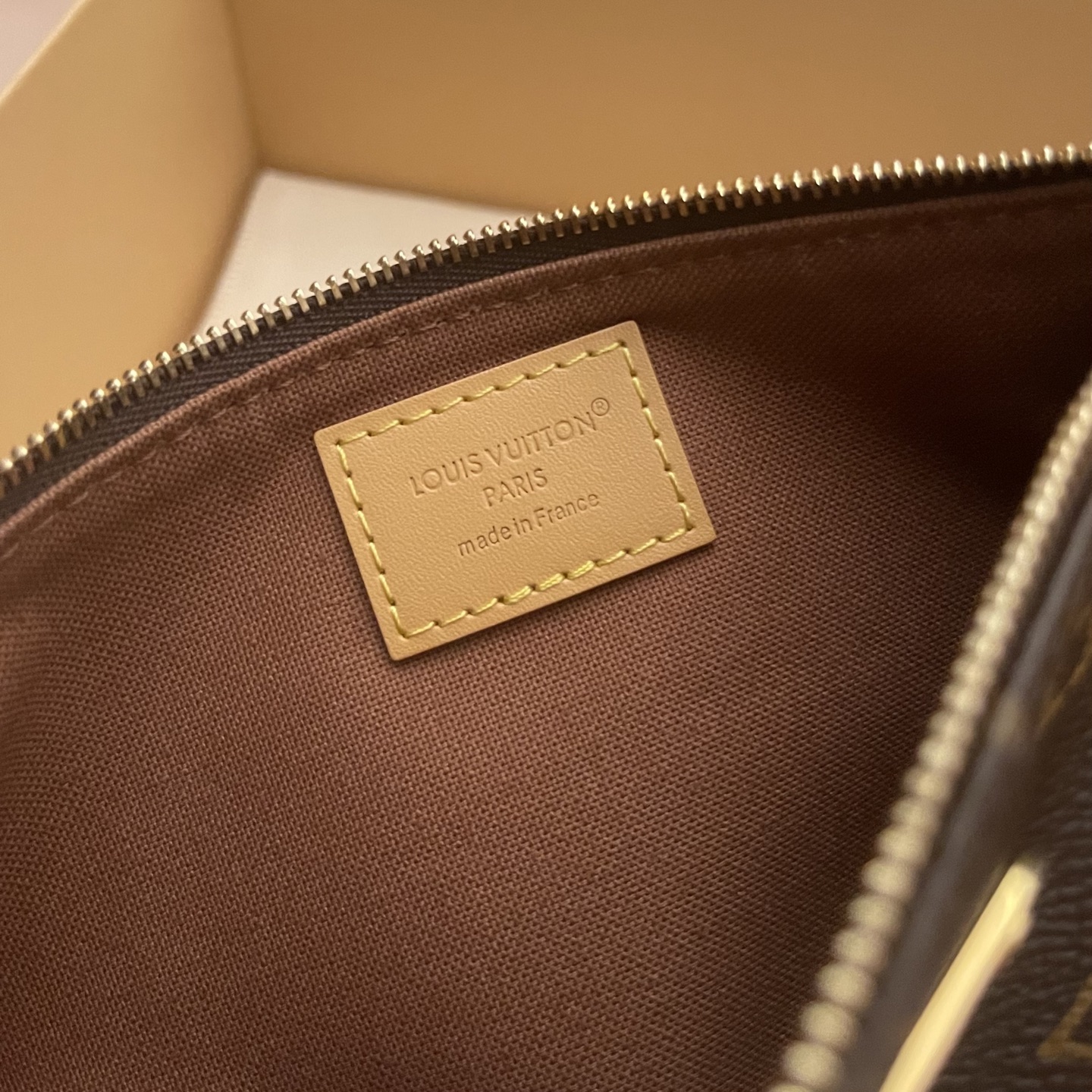 Louis Vuitton Monogram Pochette Eva Bag with Gold Chain - Stylish & Compact 9 i1752589506790 7814 0 7