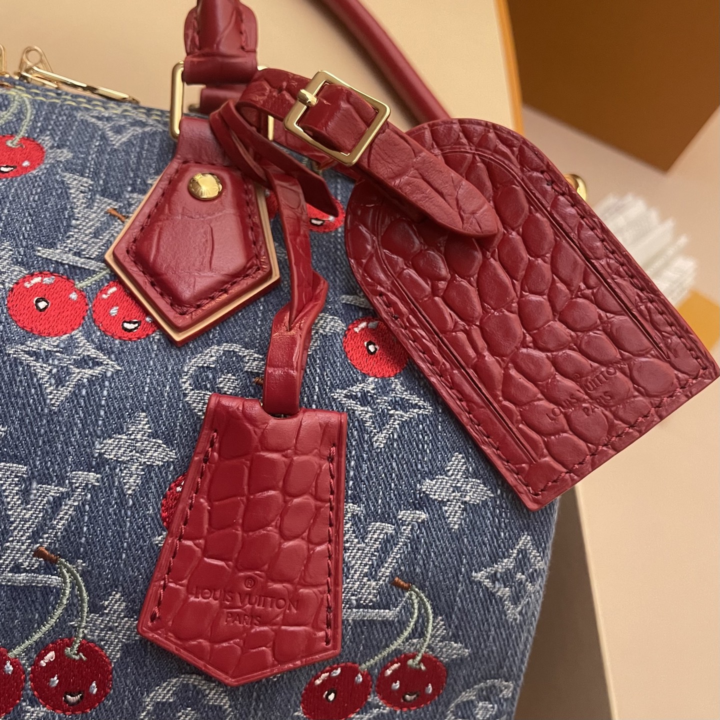 Louis Vuitton Speedy Soft 30 Bag Monogram Denim Cherry Embroidery 5 i1752590082052 5694 0 4