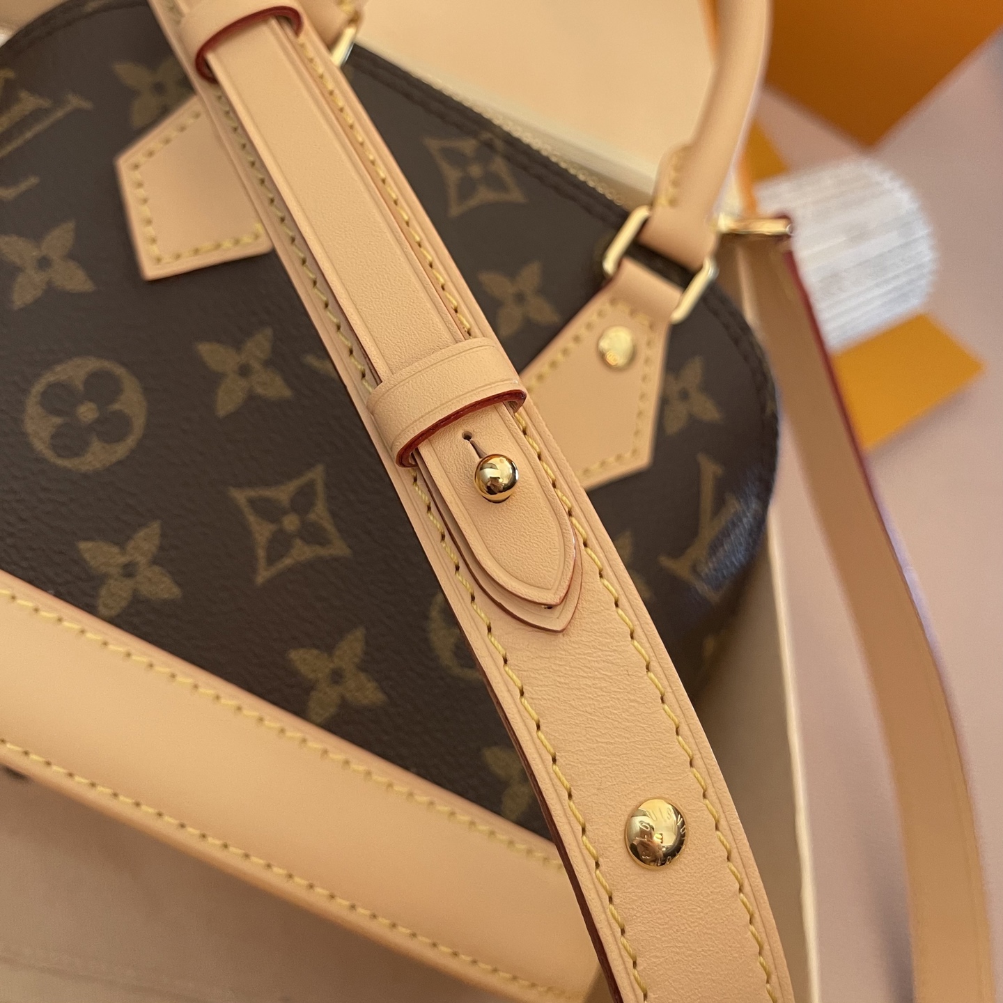Louis Vuitton Alma Mini Monogram Canvas with Charms and Coin Purse 5 i1754911680163 9079 0 4