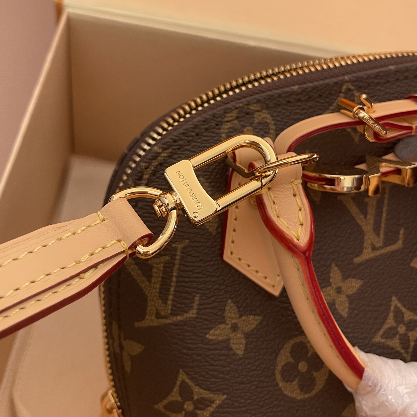 Louis Vuitton Alma Mini Monogram Canvas with Charms and Coin Purse 7 i1754911680163 9292 0 6