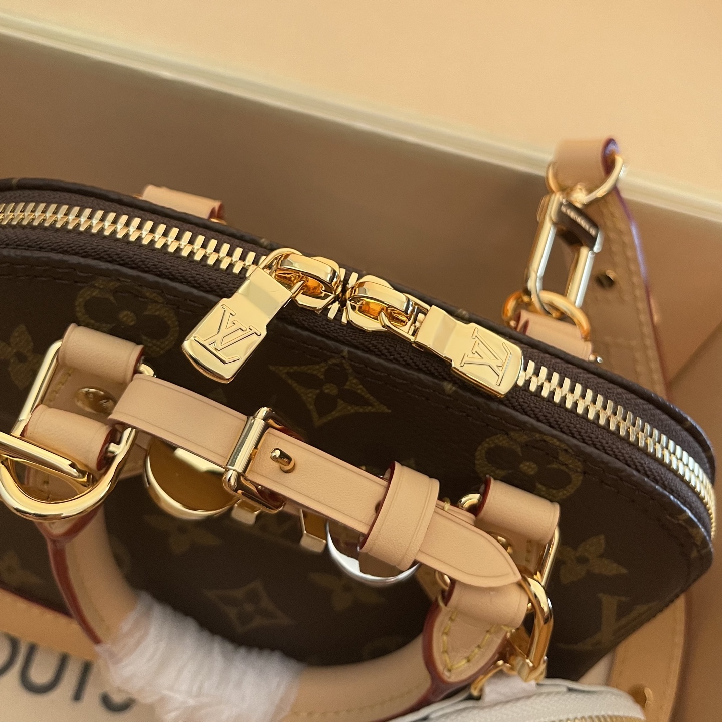 Louis Vuitton Alma Mini Monogram Canvas with Charms and Coin Purse 6 i1754911682124 365 0 5
