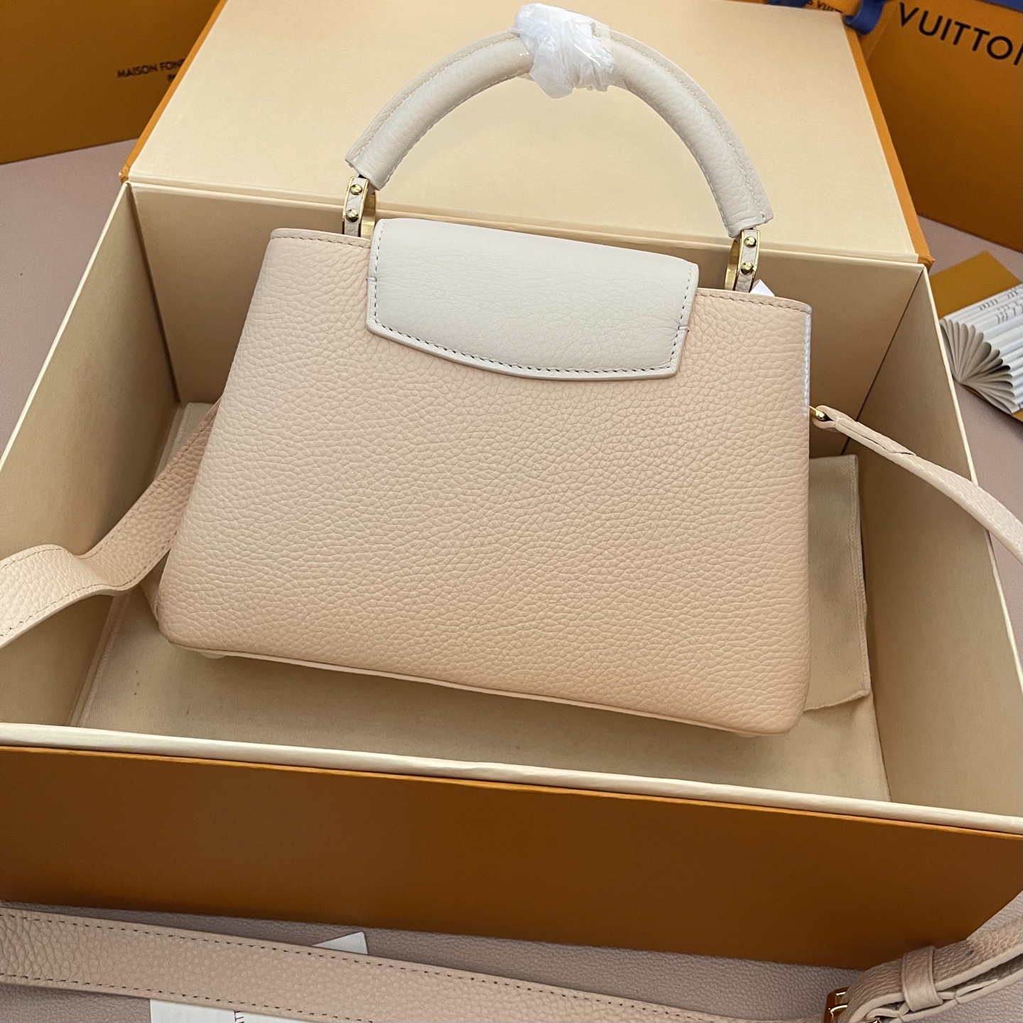 Louis Vuitton Capucines BB Daydream Taurillon Leather Handbag - M25461 3 i1754914391882 1741 0 1