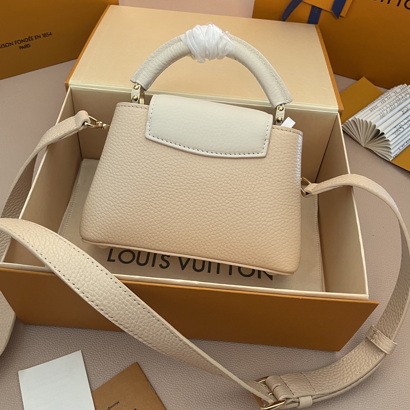 Louis Vuitton Capucines BB Handbag Taurillon Leather - M25461 3 i1754914594731 2155 0 1