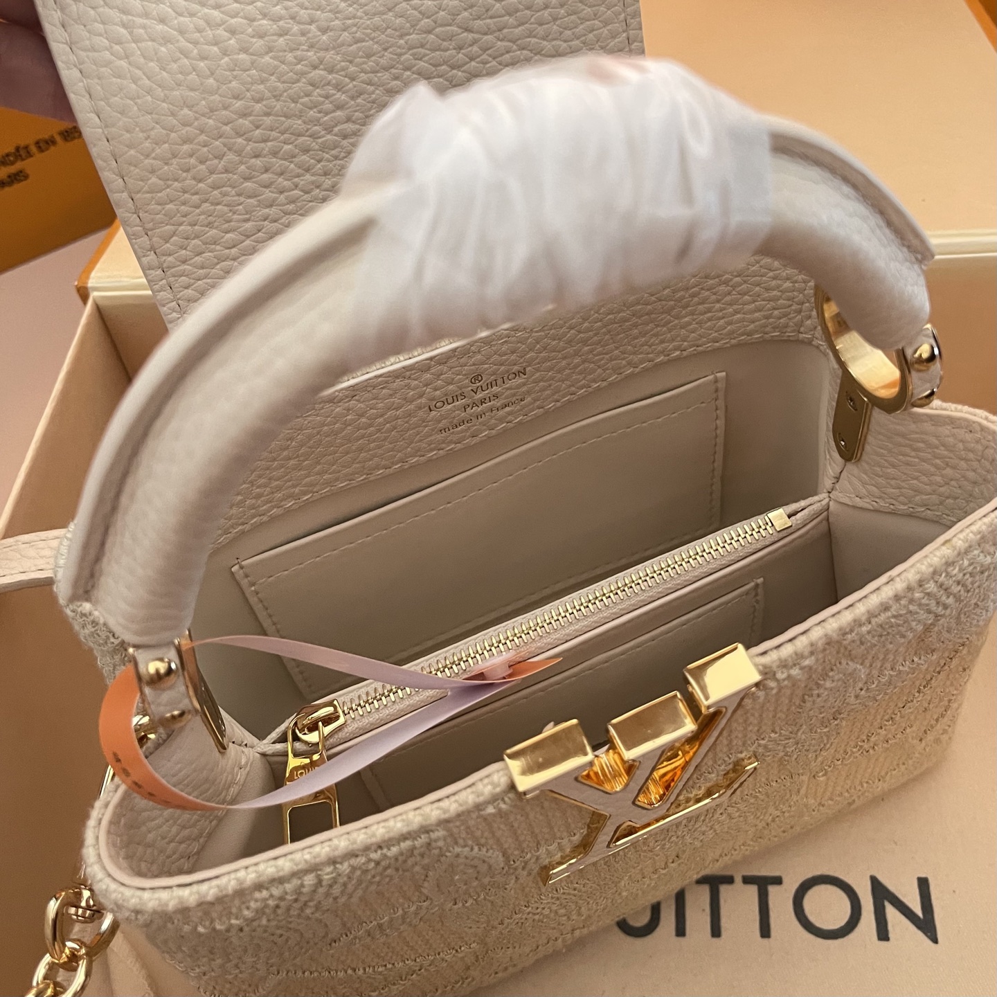 Louis Vuitton Capucines Mini: Embroidered Monogram Flowers, Elegant Design 8 i1754914991412 5457 0 7