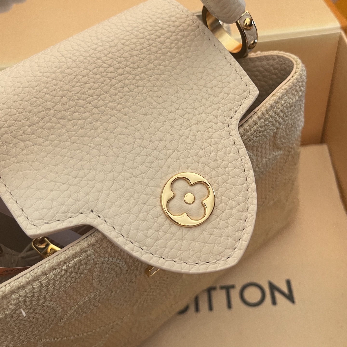 Louis Vuitton Capucines Mini: Embroidered Monogram Flowers, Elegant Design 6 i1754914994891 7809 0 5