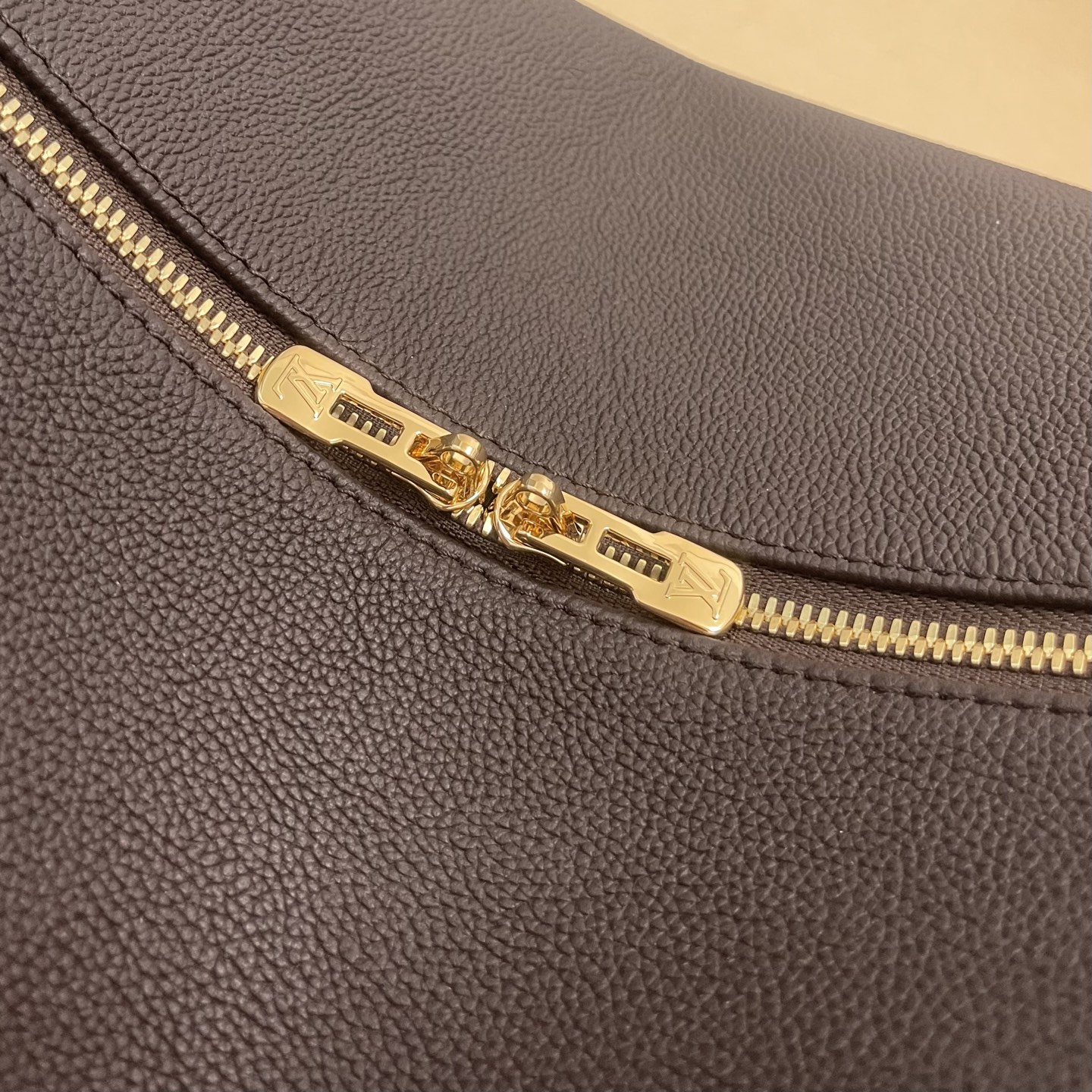 Louis Vuitton Brown Leather Express Bag with Monogram Trim and Lock 7 i1754986289104 4246 0 5