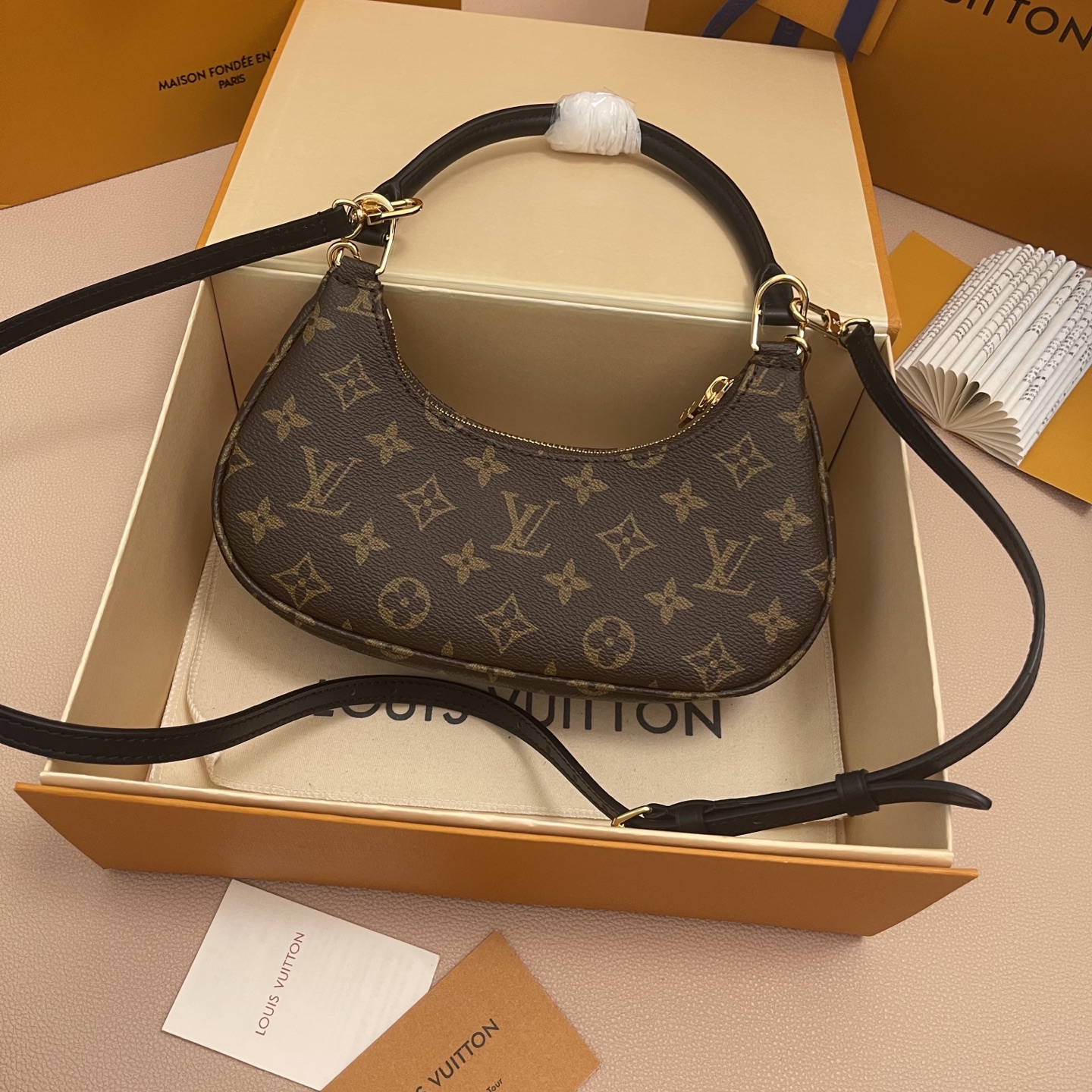 Louis Vuitton Catchy Small Handbag Monogram Canvas with Leather Trim 2 i1754989421718 1540 0 1