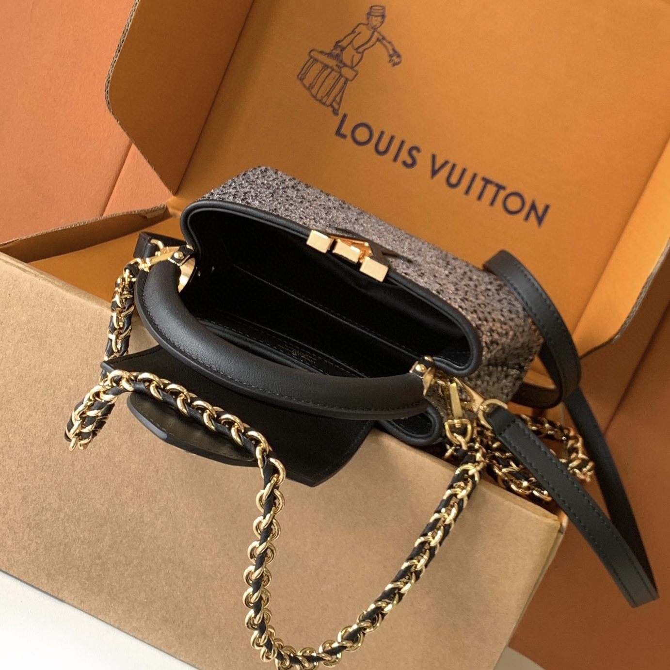 Louis Vuitton Capucines East-West Mini Bag - Handcrafted VIP Edition 9 i1756305147063 7957 0 6