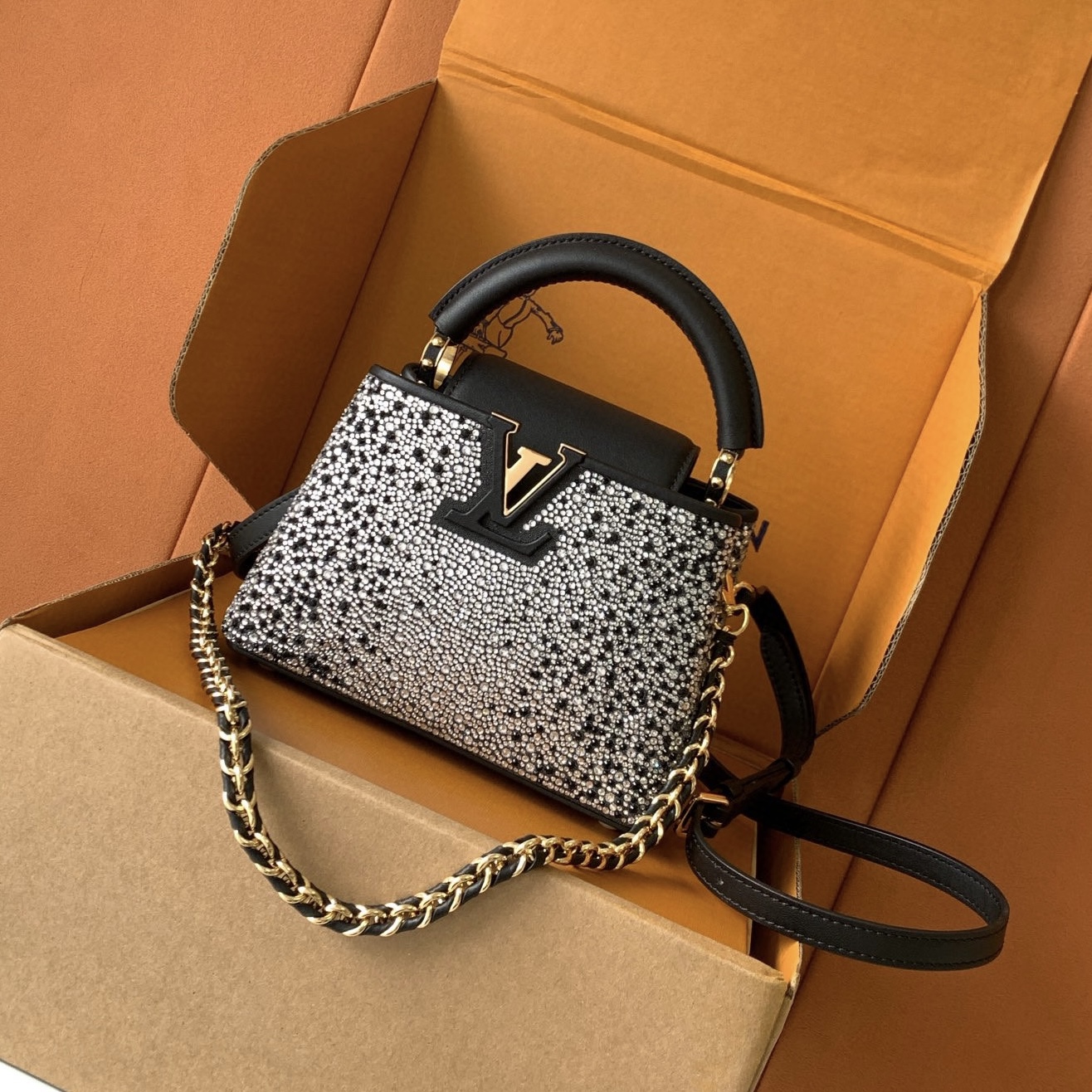 Louis Vuitton Capucines East-West Mini Bag - Handcrafted VIP Edition 2 i1756305148080 2483 0 0