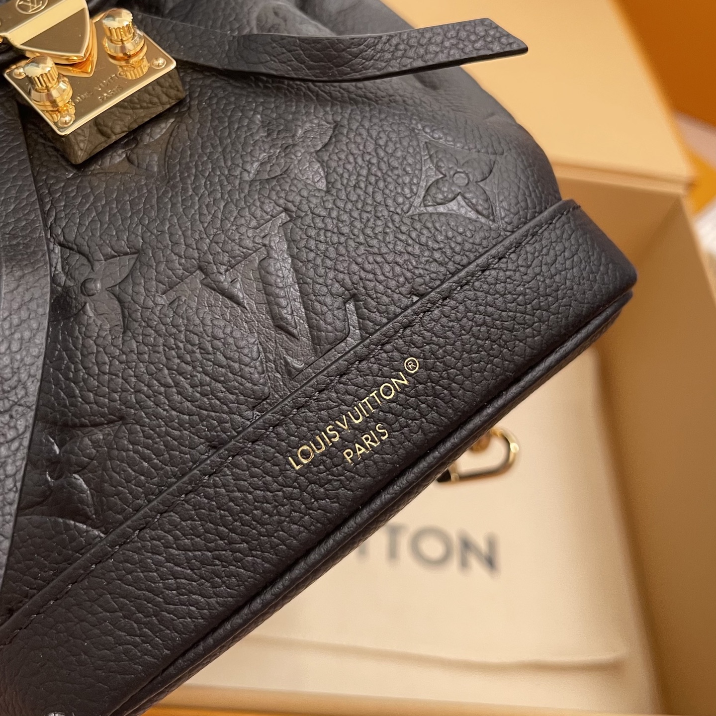Louis Vuitton Nano Noe Backpack Monogram Empreinte Leather Black, 25 x 17.5 x 11 cm 6 i1756380245565 1376 0 4