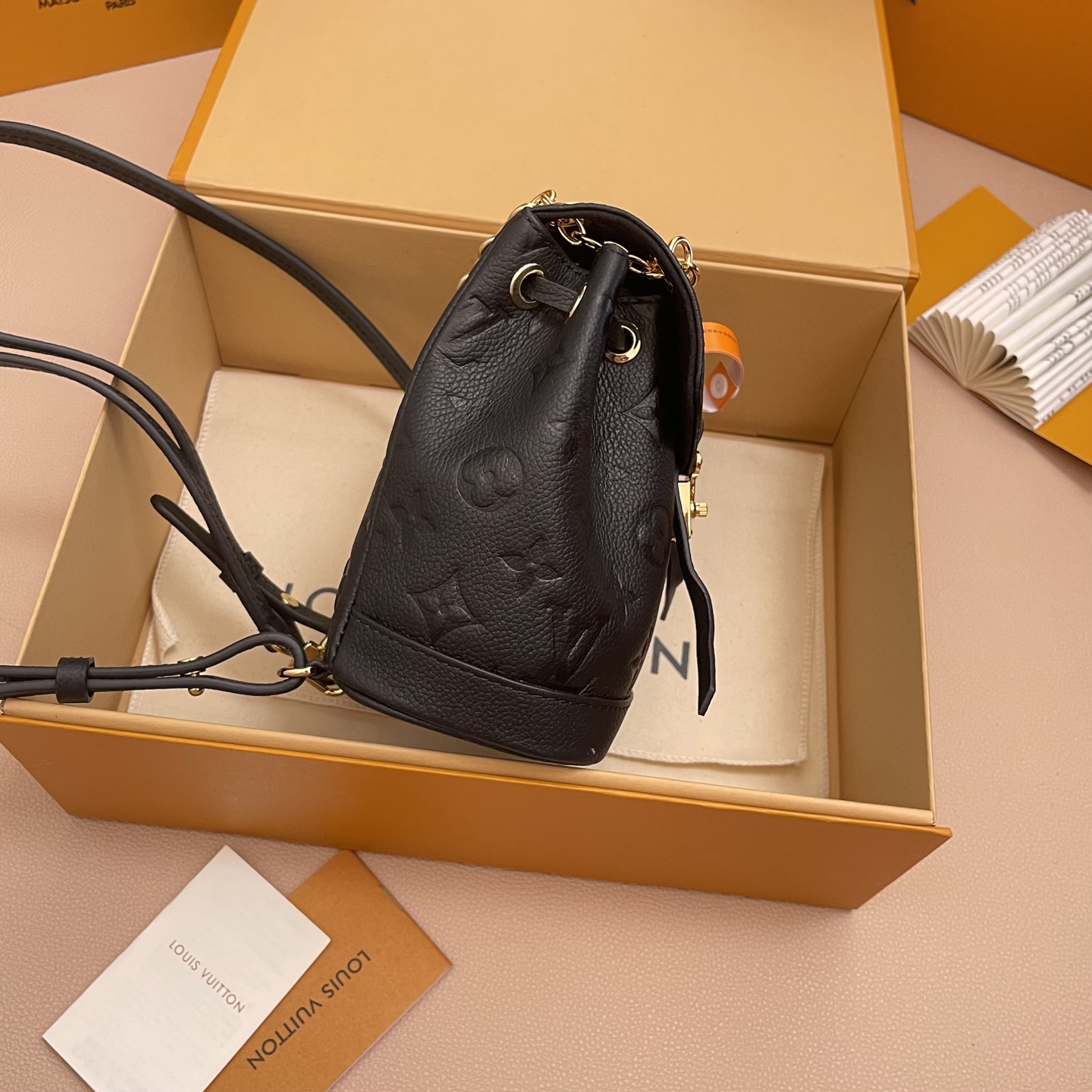 Louis Vuitton Nano Noe Backpack Monogram Empreinte Leather Black, 25 x 17.5 x 11 cm 4 i1756380245609 8695 0 2