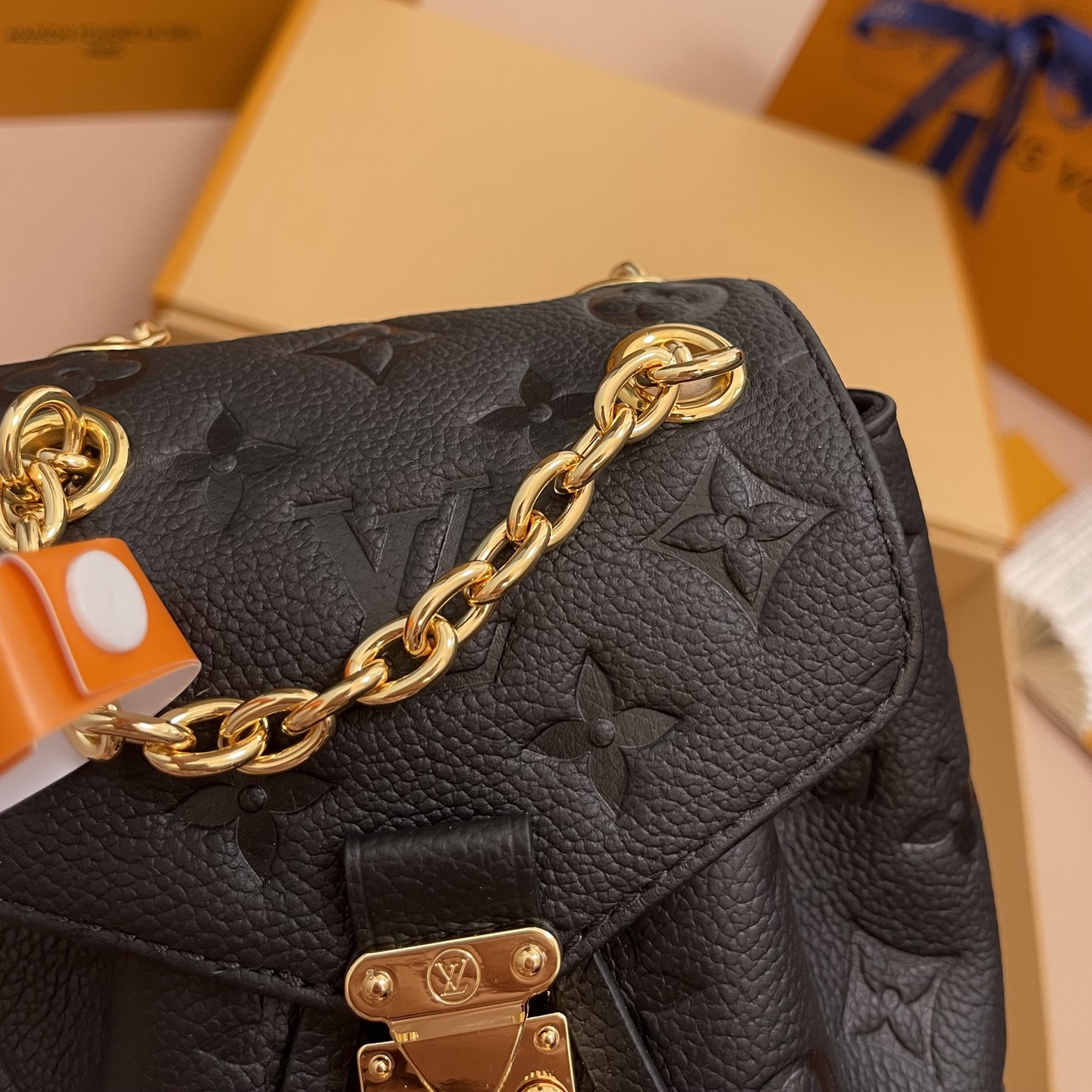 Louis Vuitton Nano Noe Backpack Monogram Empreinte Leather Black, 25 x 17.5 x 11 cm 7 i1756380252234 847 0 5