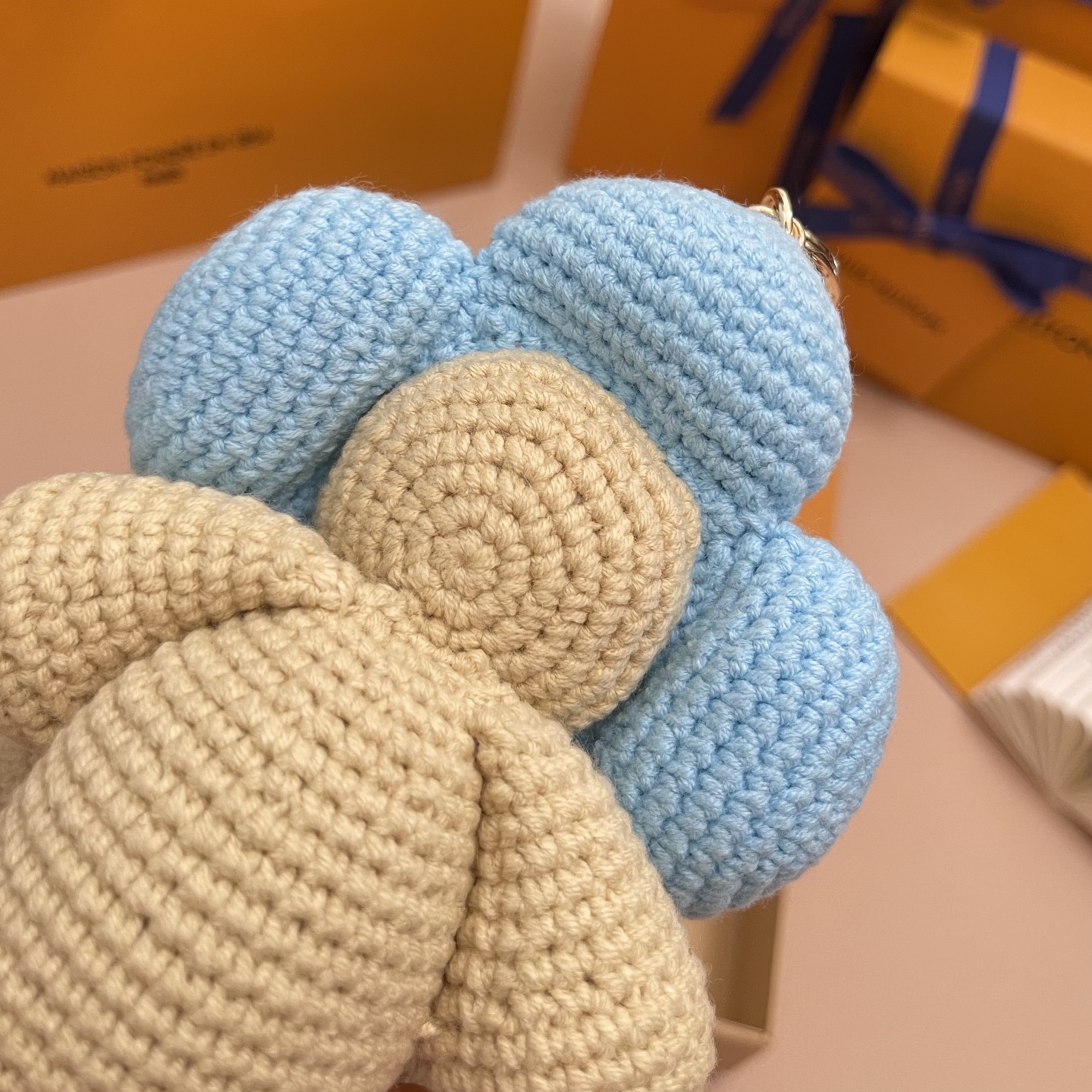 Louis Vuitton My Vivienne Crochet Bag Charm Key Holder M02582 9 i1756380831031 8988 0 6