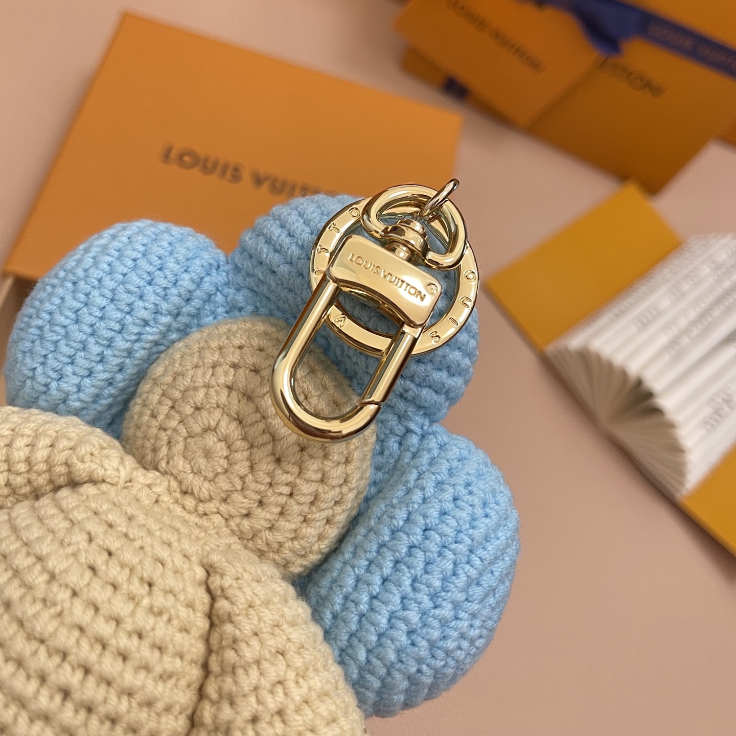 Louis Vuitton My Vivienne Crochet Bag Charm Key Holder M02582 8 i1756380832481 7004 0 5