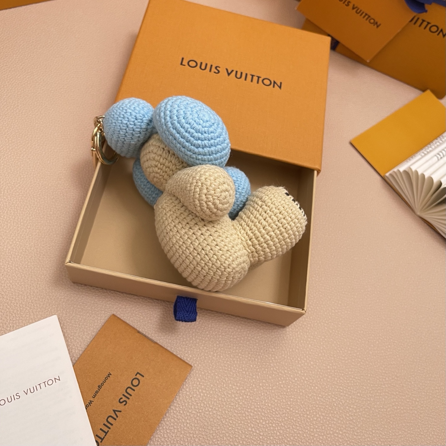 Louis Vuitton My Vivienne Crochet Bag Charm Key Holder M02582 4 i1756380832577 6542 0 2