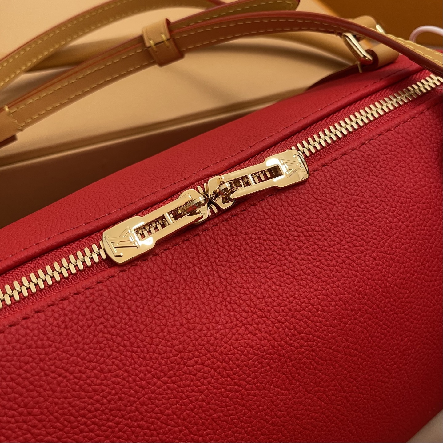 Louis Vuitton Expressential Red Leather Handbag with Monogram Detailing 8 i1756537310968 5858 0 6