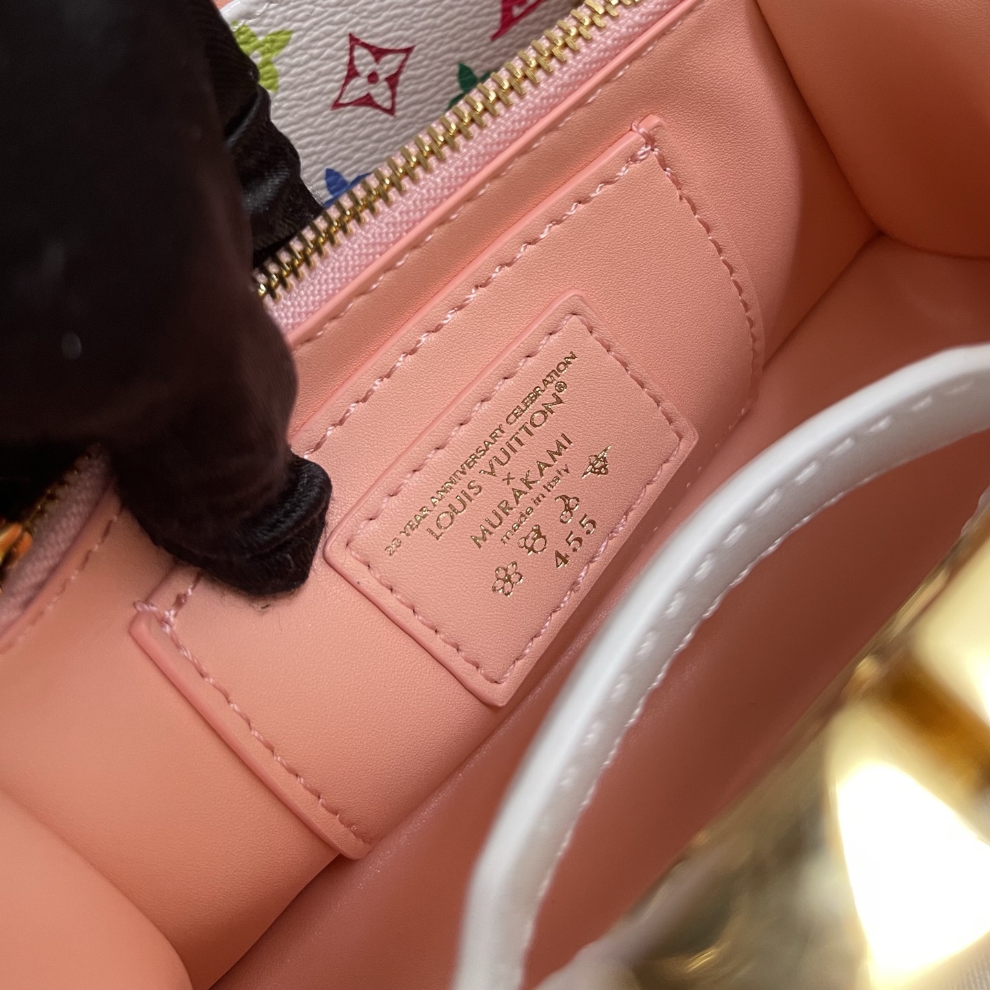 Louis Vuitton Capucines Mini: Takashi Murakami Edition, White Leather 8 i1756538433657 4618 0 7