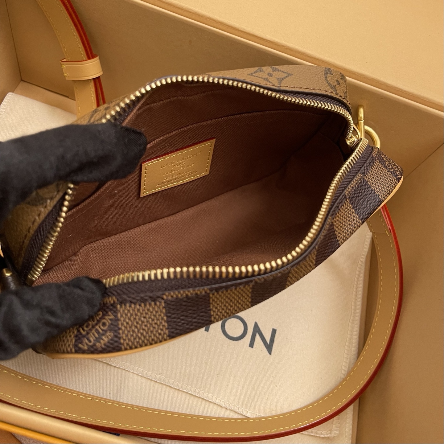 Louis Vuitton Trocadero Mini Handbag Monogram Damier Canvas Crossbody Bag 8 i1756539672186 9706 0 7