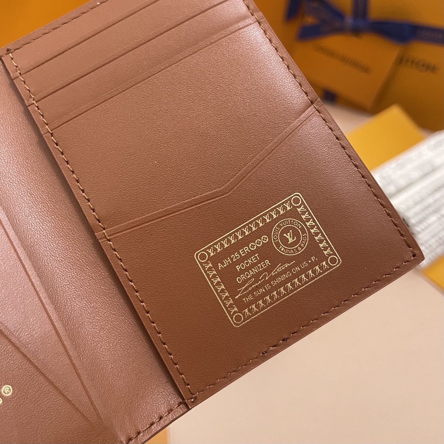 Louis Vuitton Bandoulière Monogram Leather Pocket Organizer Wallet 7 i1756540443289 2297 0 6