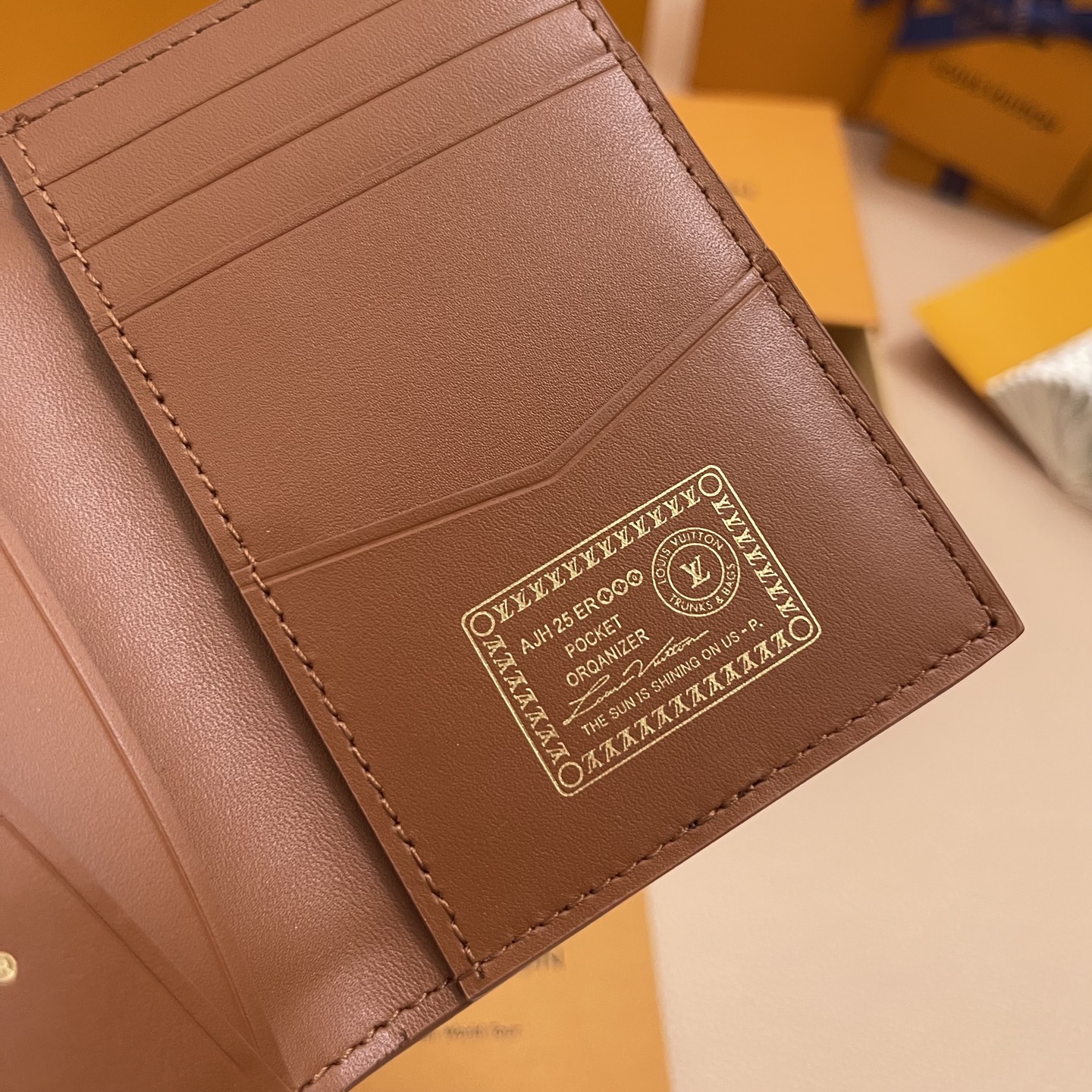 Louis Vuitton Pocket Organizer Monogram Leather Wallet - Purple 6 i1756540780401 5352 0 4