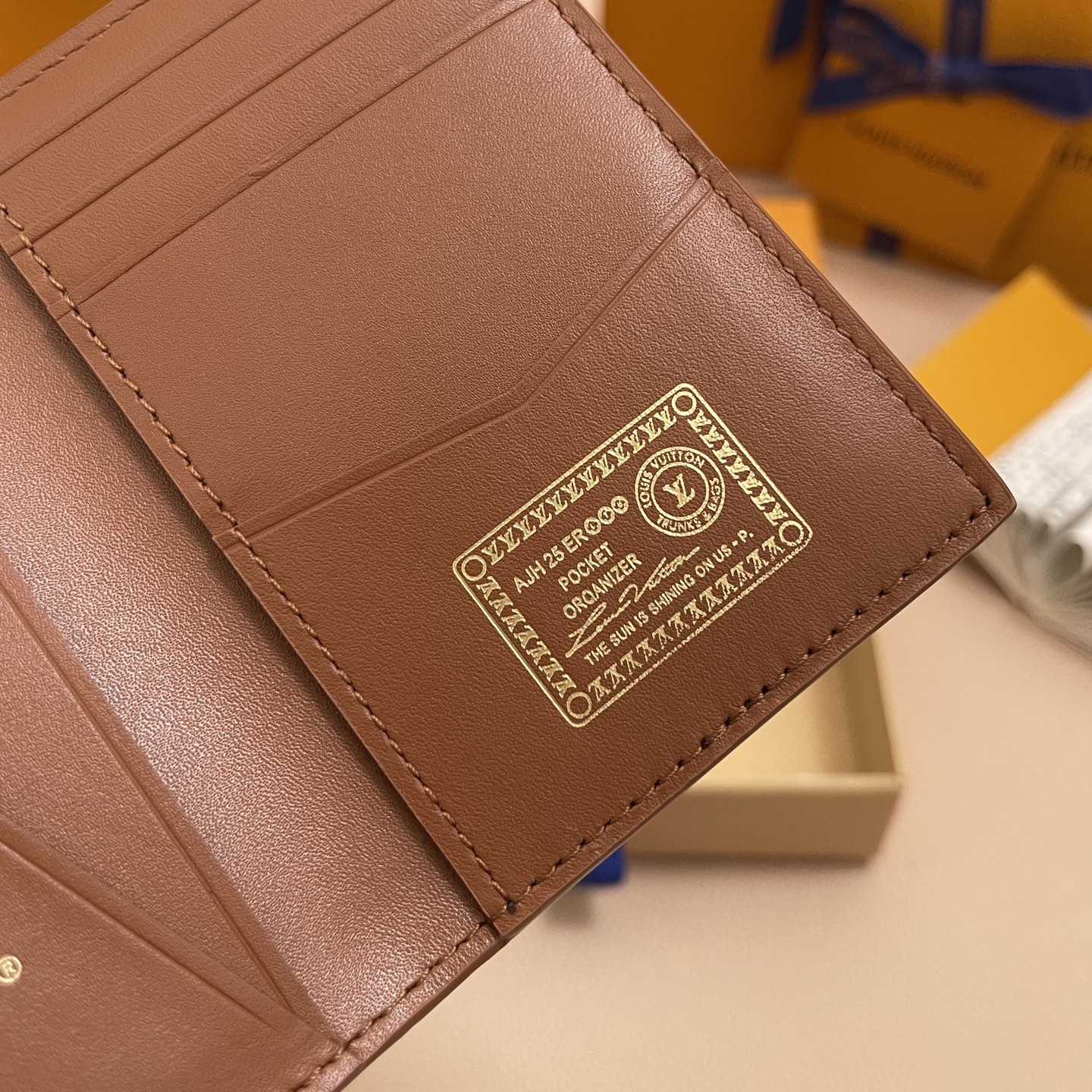 Louis Vuitton Pocket Organizer Monogram Bandoulière Leather Wallet 6 i1756540821573 7309 0 4