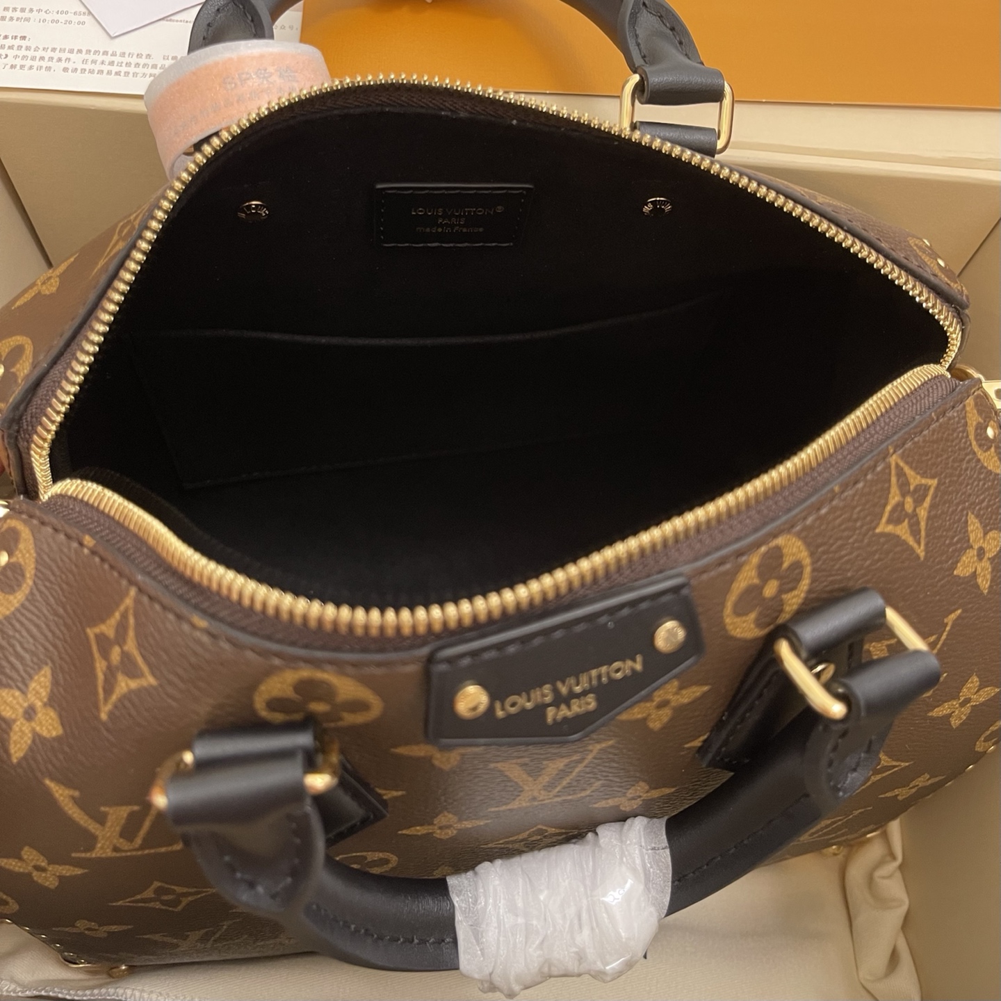 Luxury Speedy Trunk 25 Handbag, Premium Leather Shoulder Bag for Women 9 i1756541911437 1492 0 7