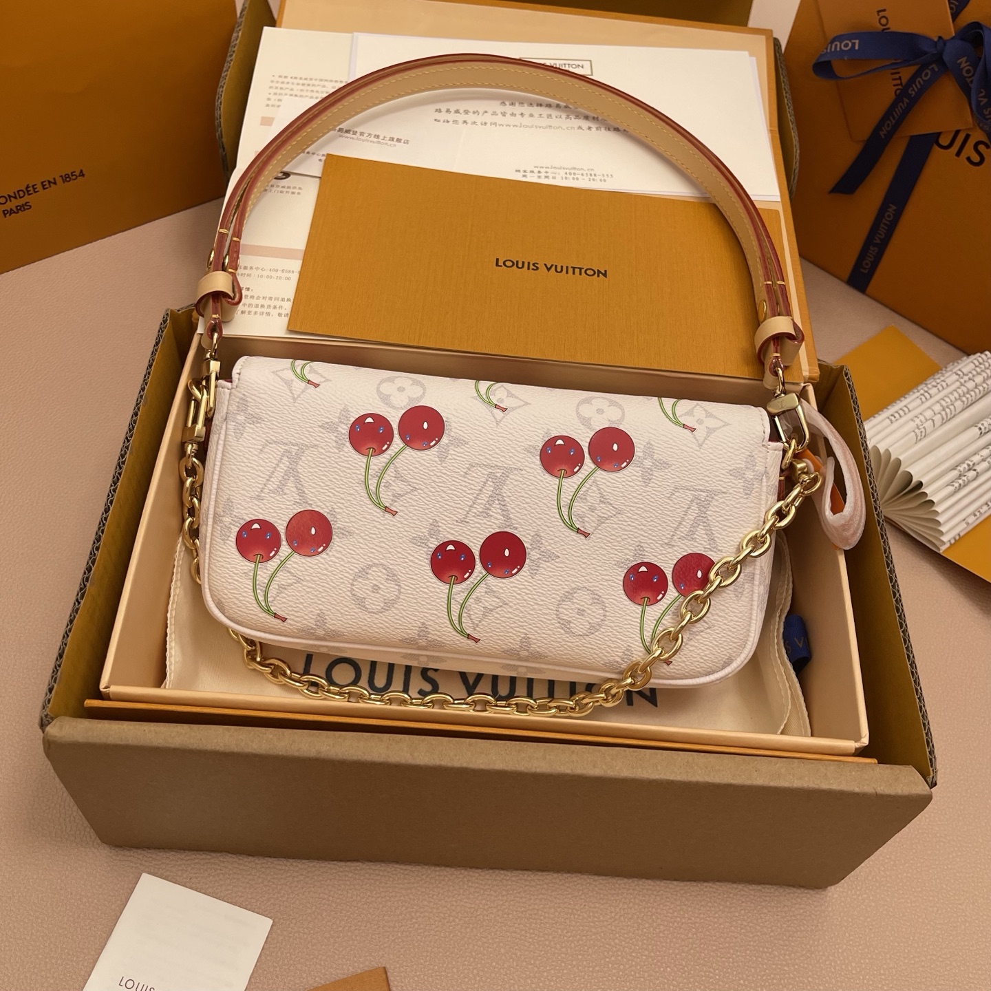 Louis Vuitton Wallet On Chain Ivy Bag Cherry Print 3 i1756542506886 2145 0 1