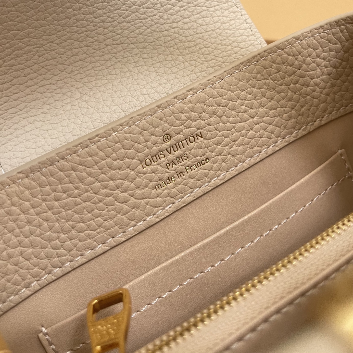 Louis Vuitton Capucines BB Handbag: Taurillon Leather, Elegant Design 9 i1757402465690 1059 0 8