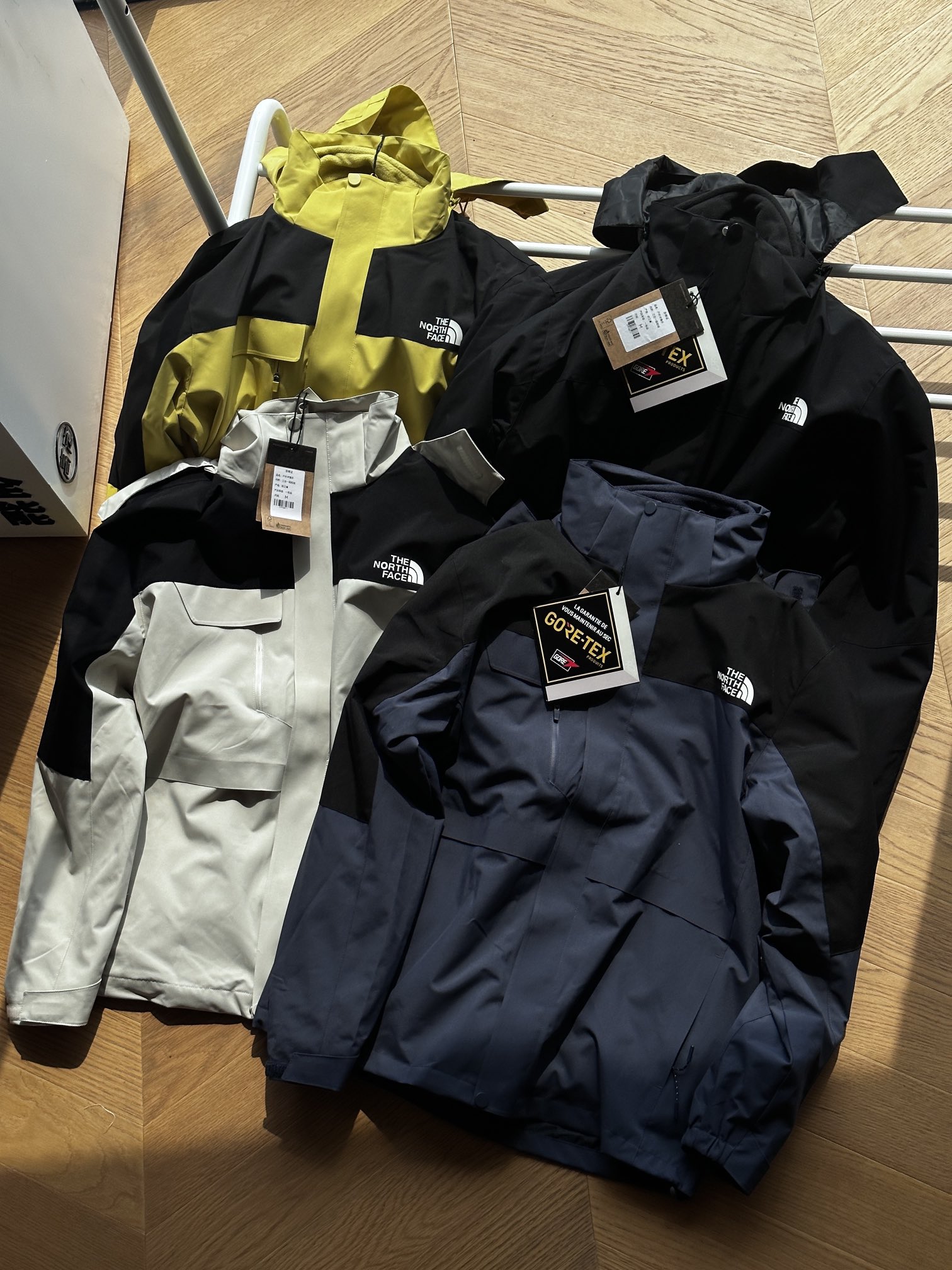 The North Face Clothing Coats & Jackets Fashion Designer
 Beige Black Grey Lemon Yellow White Fabric Spring/Fall Collection