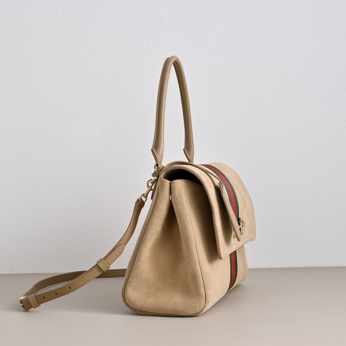 구찌 파파라초 미디엄 스웨이드 토트백 875018 썸네일 이미지