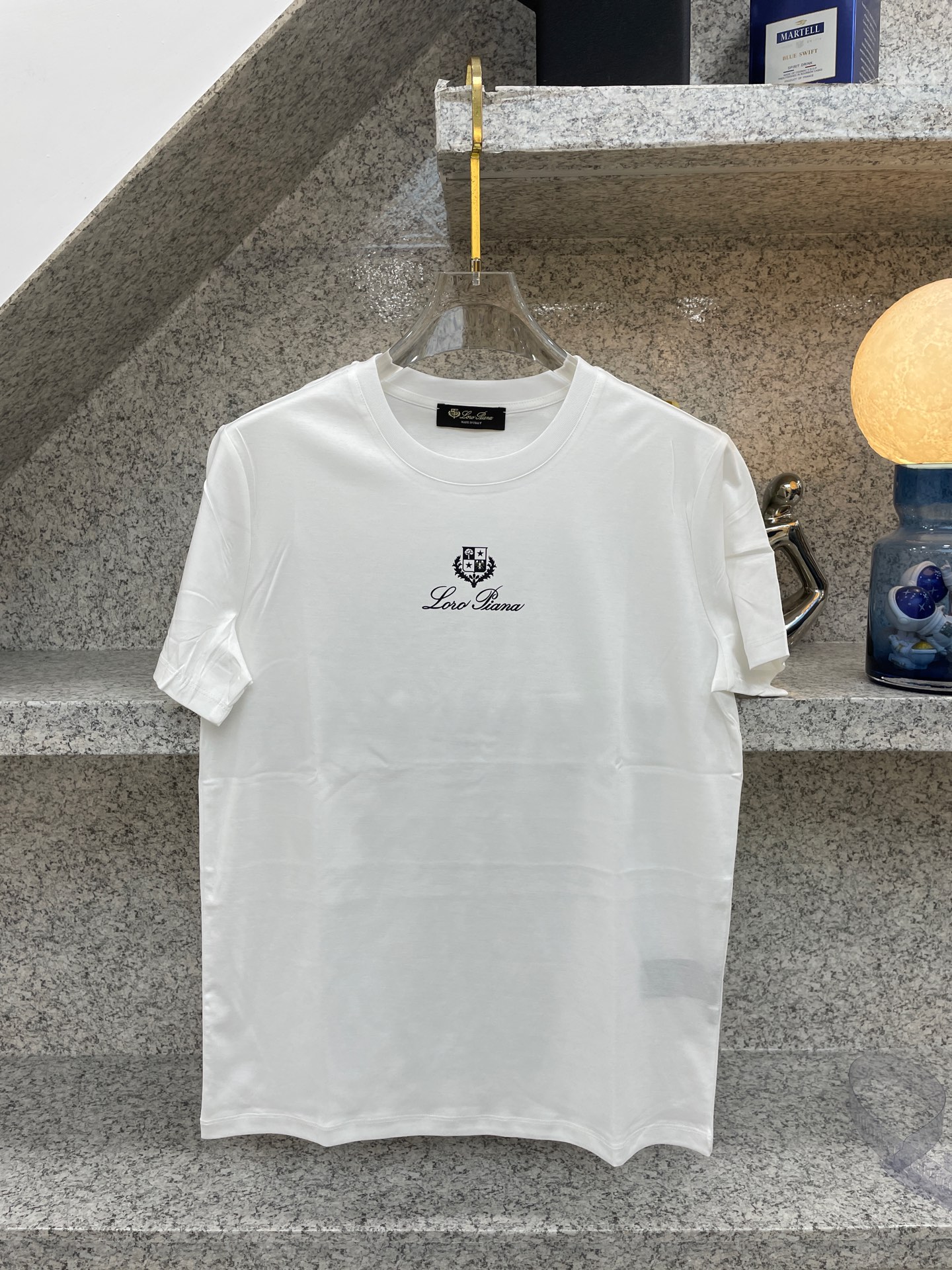 Luxurious Custom Double Silk Velvet T-shirt for 2025 Spring/Summer Trend in Abstract Design - 图片 3