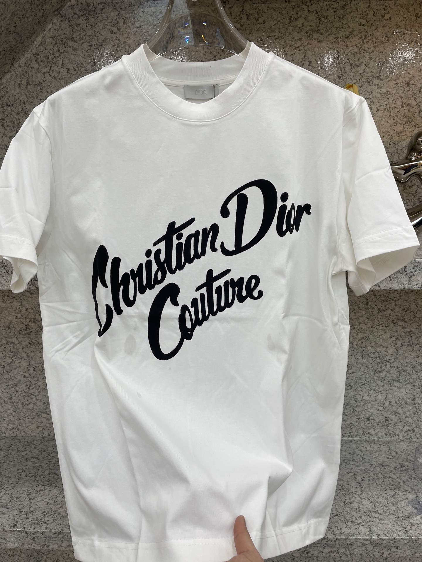   CD迪澳🆕25//ss新品春夏首发专柜 最新款短袖圆领T恤❗️高端订制 设计前卫时尚！品牌logo重