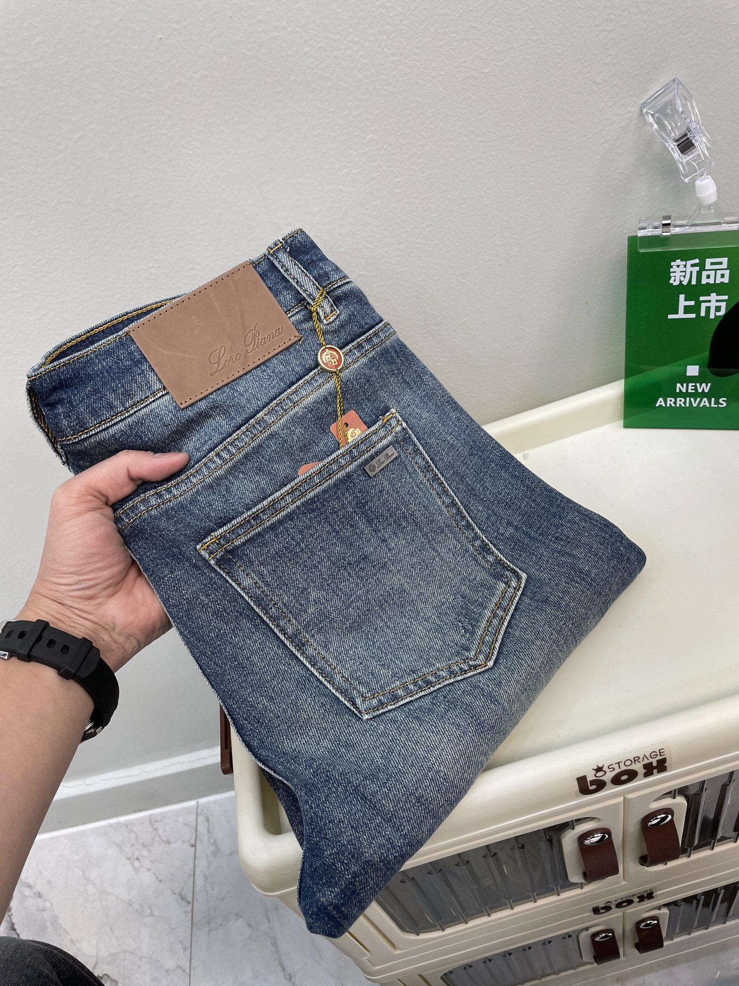  LP.诺悠翩雅（Loro Piana)️⃣5️⃣/新品爆品牛仔裤 奢华感25//ss官网专柜新品热销 
