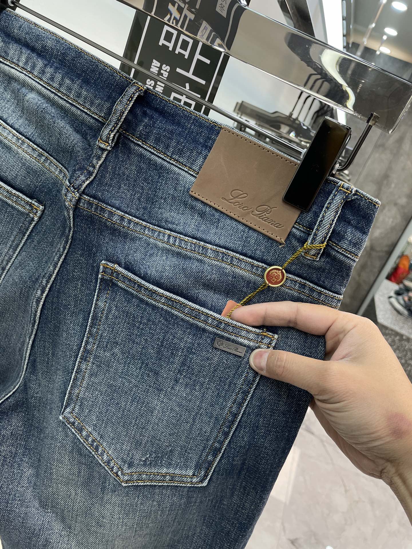  LP.诺悠翩雅（Loro Piana)️⃣5️⃣/新品爆品牛仔裤 奢华感25//ss官网专柜新品热销 