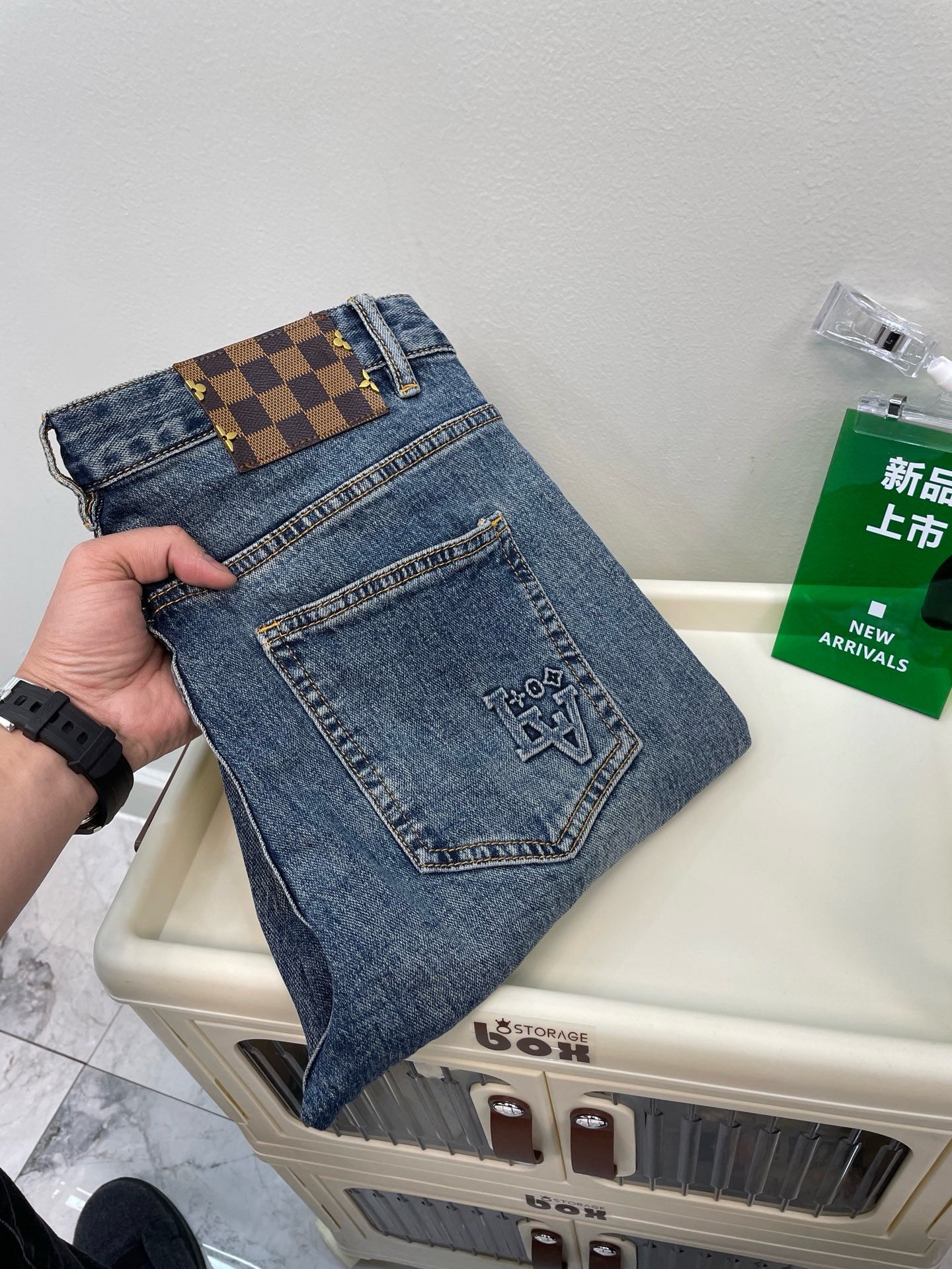  LY驴牌ss😘爆款新品 25春夏新品🆕柔软亲肤面料 重工定位洗水 专柜限量款 奢华感订制头层皮铭牌 工
