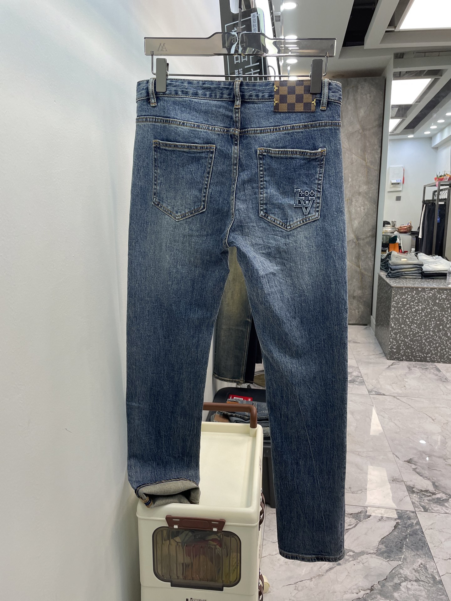  LY驴牌ss😘爆款新品 25春夏新品🆕柔软亲肤面料 重工定位洗水 专柜限量款 奢华感订制头层皮铭牌 工