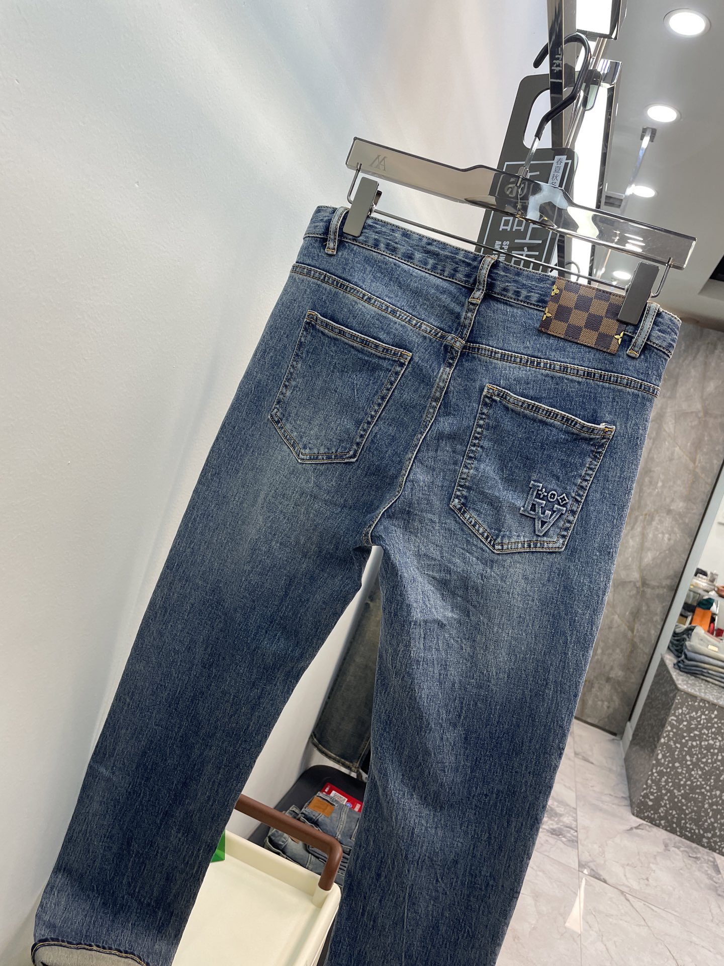  LY驴牌ss😘爆款新品 25春夏新品🆕柔软亲肤面料 重工定位洗水 专柜限量款 奢华感订制头层皮铭牌 工