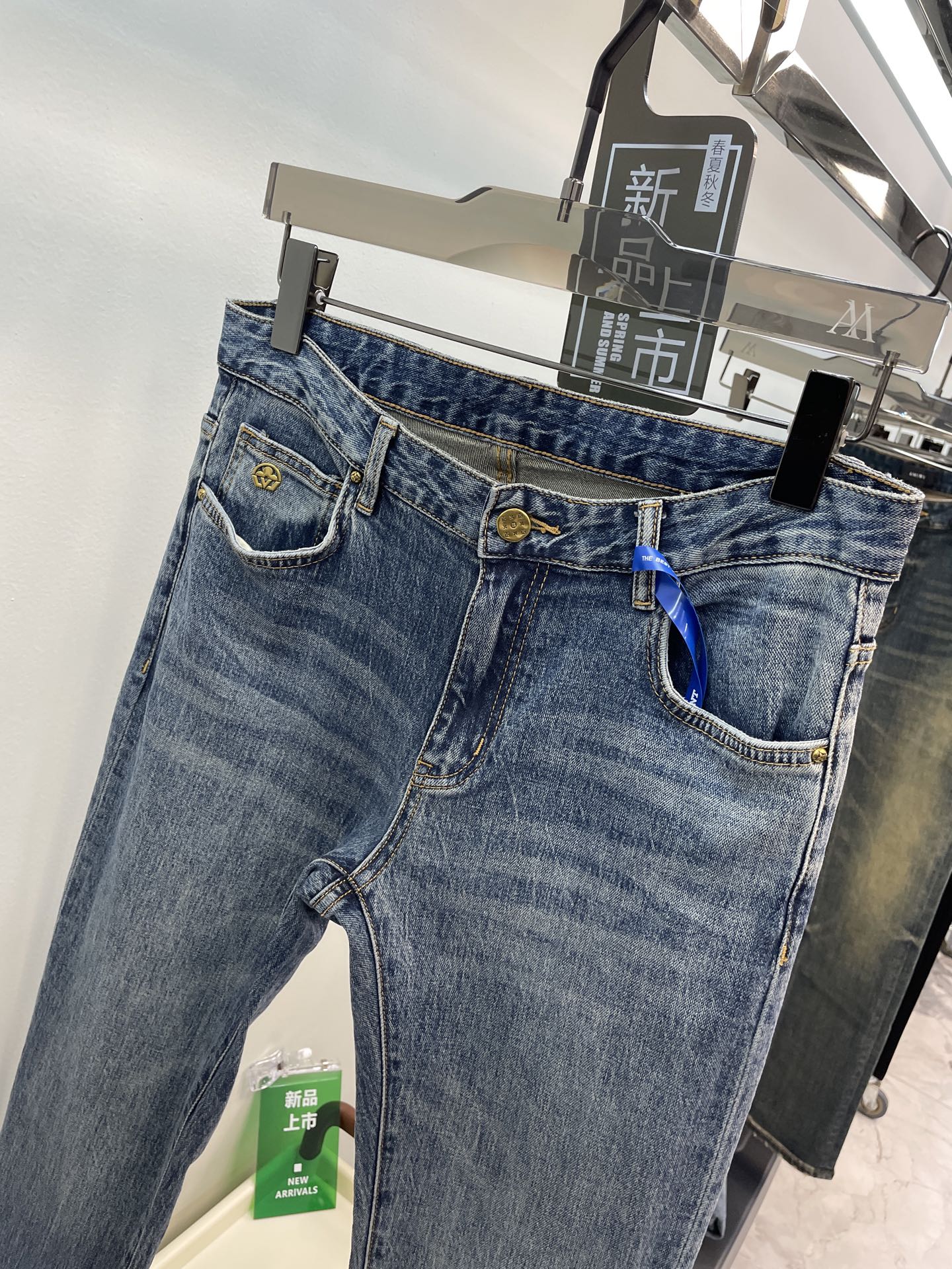  LY驴牌ss😘爆款新品 25春夏新品🆕柔软亲肤面料 重工定位洗水 专柜限量款 奢华感订制头层皮铭牌 工