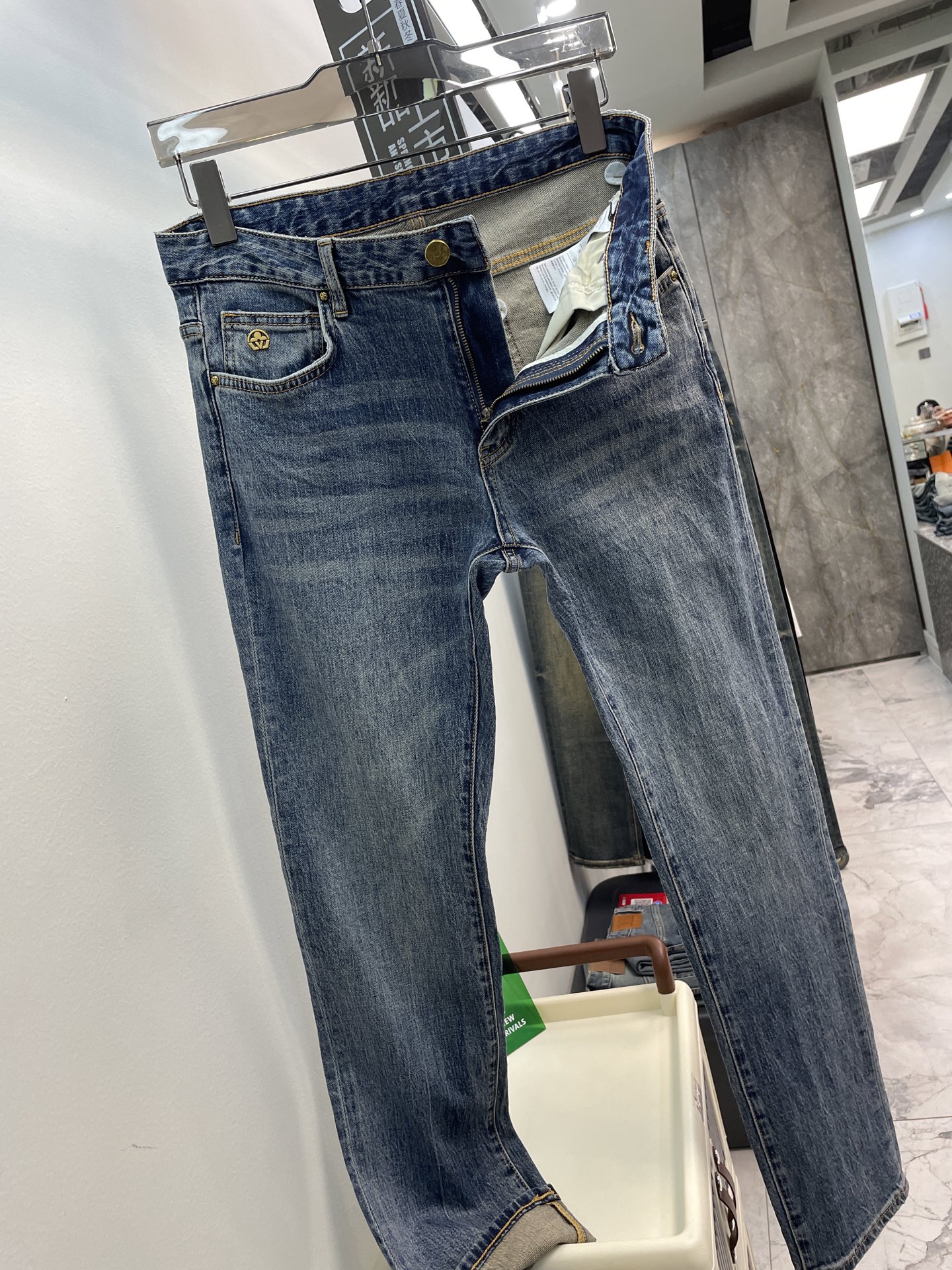  LY驴牌ss😘爆款新品 25春夏新品🆕柔软亲肤面料 重工定位洗水 专柜限量款 奢华感订制头层皮铭牌 工
