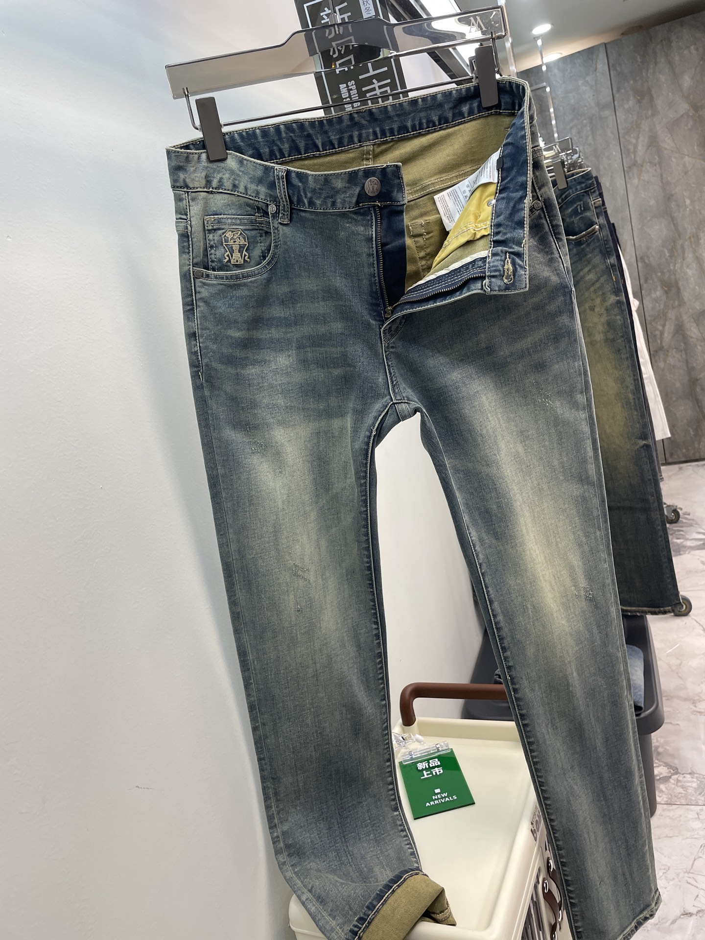  BC贝鲁内里25…爆款登陆👖男士时髦蓝系潮流不俗经典百搭色 弹力sime版型 丹宁牛仔裤🔈专柜代购品质